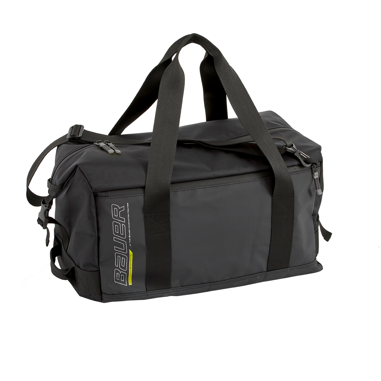 Bauer Elite Duffle Bag - Large Sports Gym Bag for Men & Women - Waterproof Travel Duffel with Shoe Compartment - Perfect for Gym, Workout, Travel & Weekend Getaways
