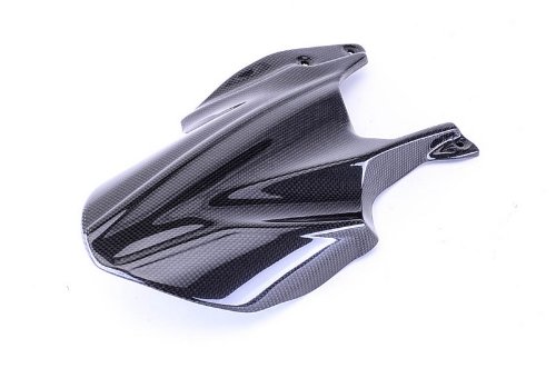 Bestem CBDU-1098-HGR-M Carbon Fiber Rear Fender Mud Guard Hugger for Ducati 1098 848 1198 Motorcycles - Perfect for Wet Weather Protection & Sport Bike Customization