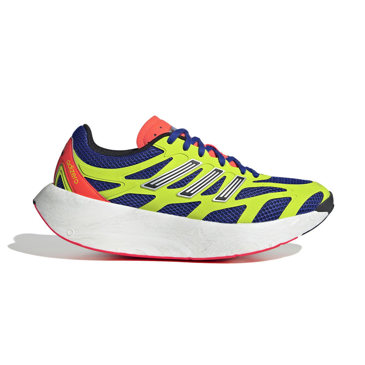 Adizero Aruku Running Shoes - Lightweight Performance Sneakers for Men & Women in Lucid Blue/Core Black/Slime | Perfect for Marathon Training, Gym Workouts & Daily Jogging