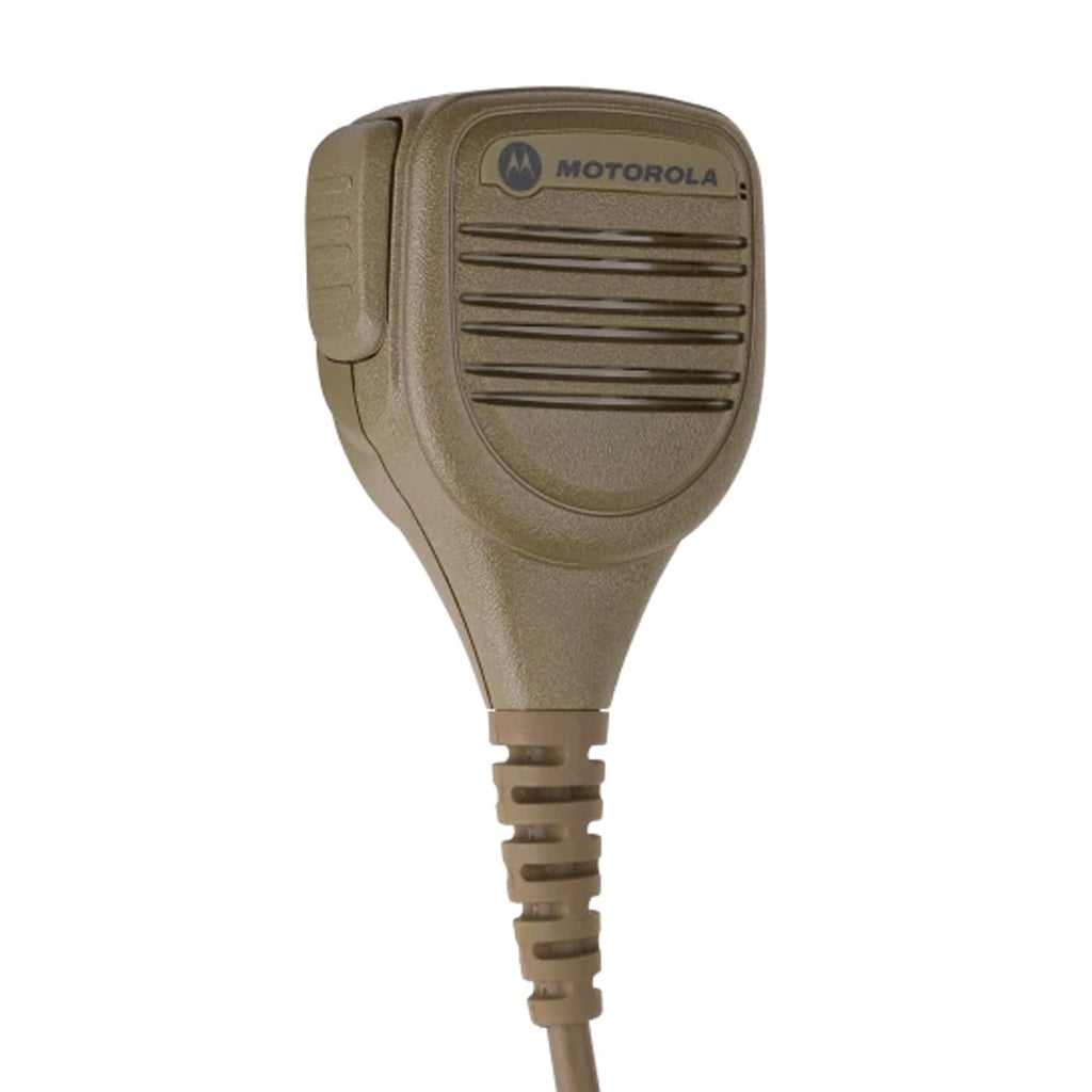 Motorola NNTN8235 Two-Way Radio Remote Speaker Microphone - Hands-Free Communication for Security, Construction & Outdoor Adventures
