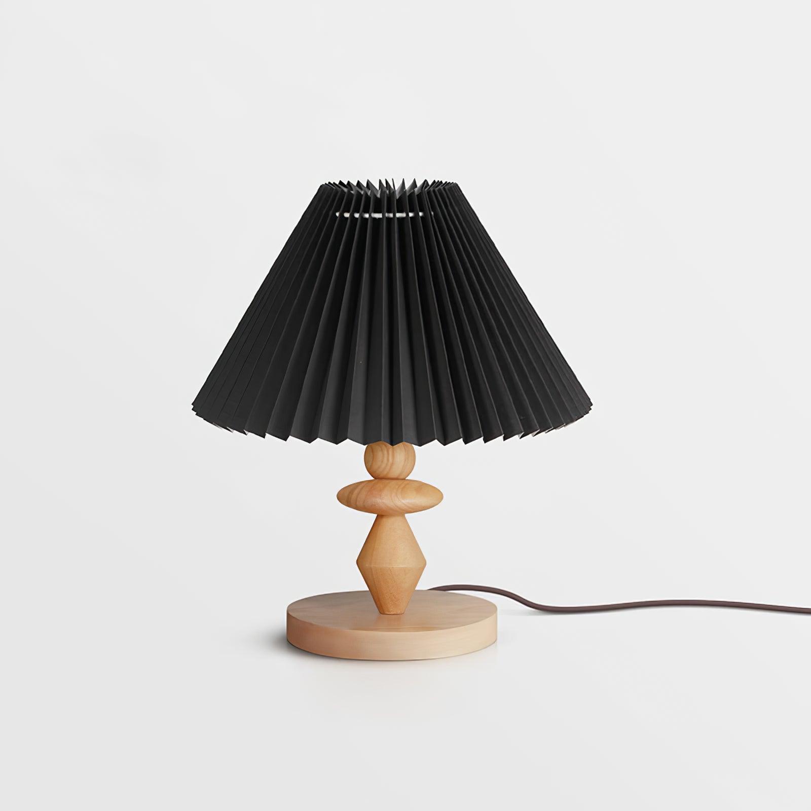 Modern Facet Table Lamp - Sleek Geometric Design LED Nightstand Light for Bedroom, Living Room & Office - Perfect for Reading, Decor & Ambient Lighting
