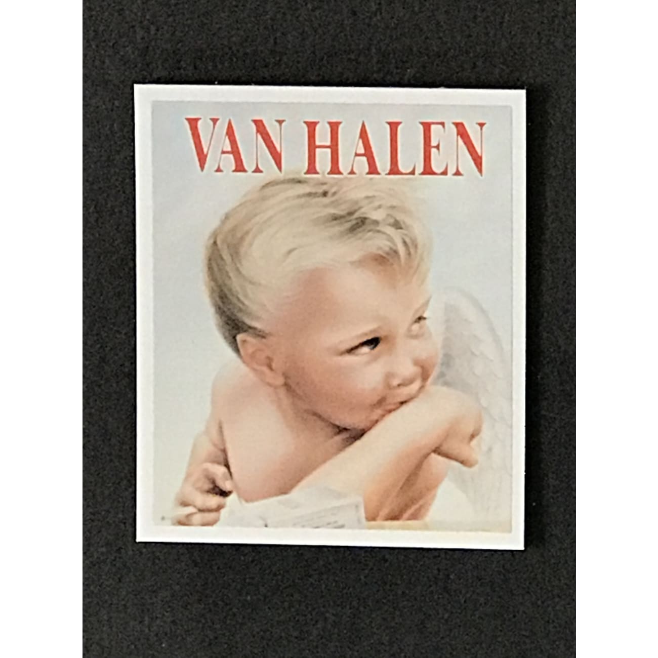 Van Halen 1984 RIAA Gold Album Award - Certified Music Collectible for Fans & Memorabilia Enthusiasts - Perfect for Display in Music Rooms, Man Caves & Rock Collections