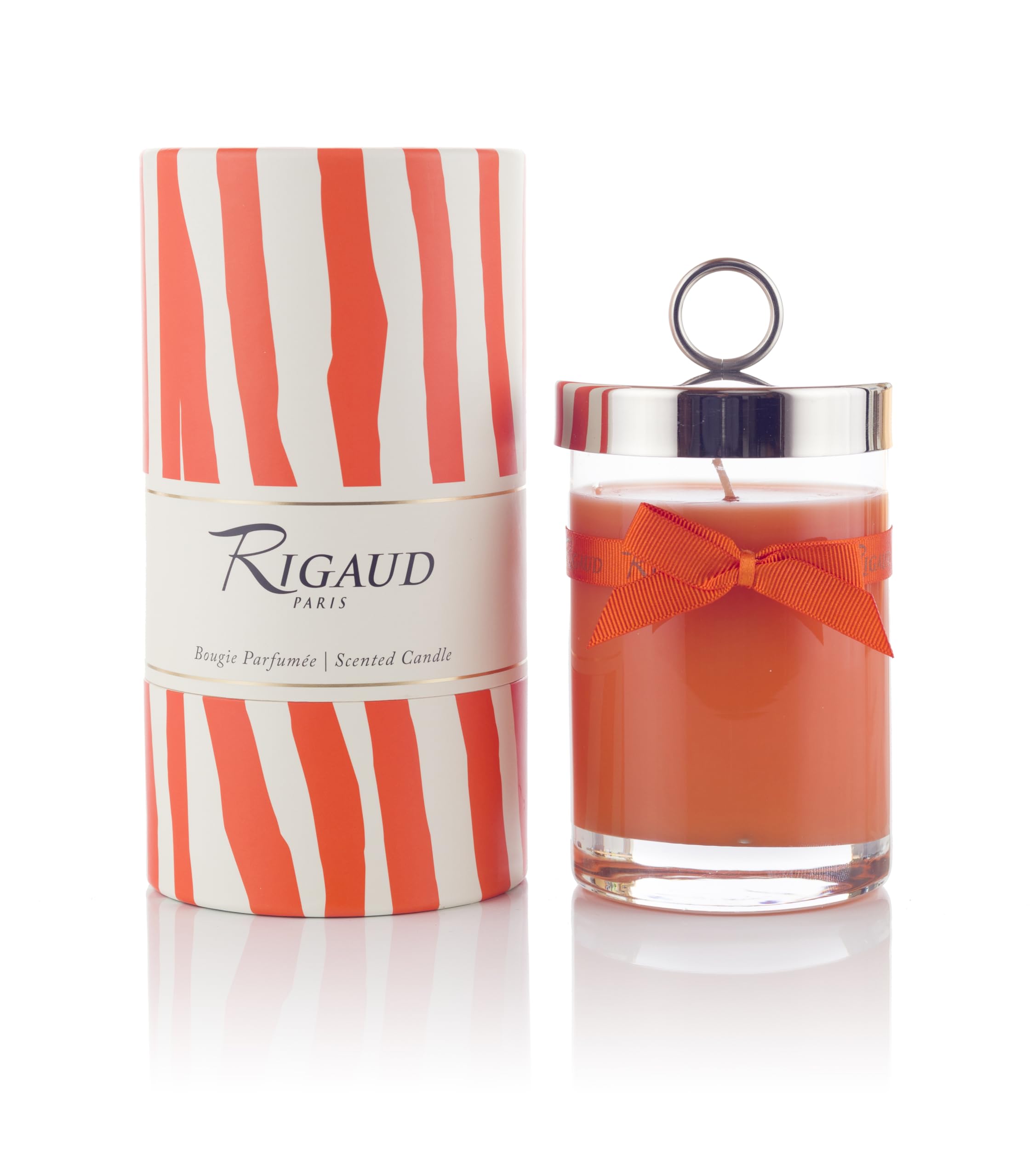 Rigaud Vesuve Large Scented Candle - 230g French Made Luxury Home Decor for Relaxation & Aromatherapy | Perfect for Living Room, Bedroom & Spa
