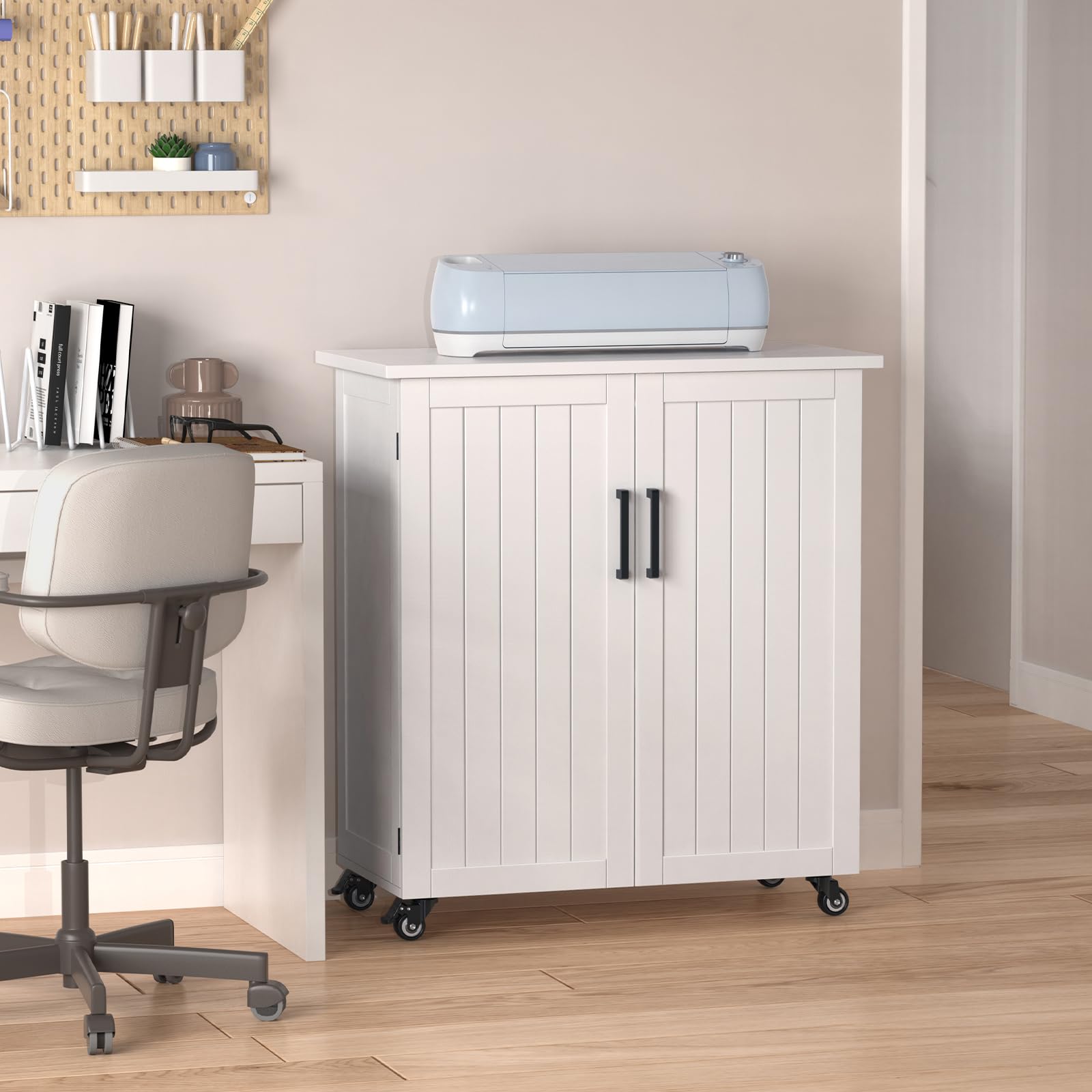 GDLF Rolling Craft Cart with Storage Drawers - 31.6