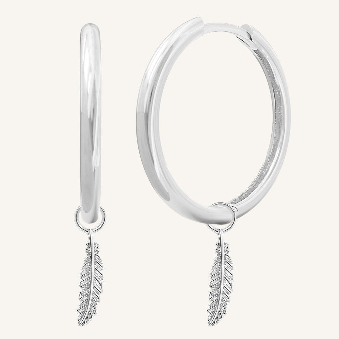 Evolve Plain Hoops - Classic Minimalist Gold/Silver Hoop Earrings for Women - Perfect for Everyday Wear, Office & Casual Outfits