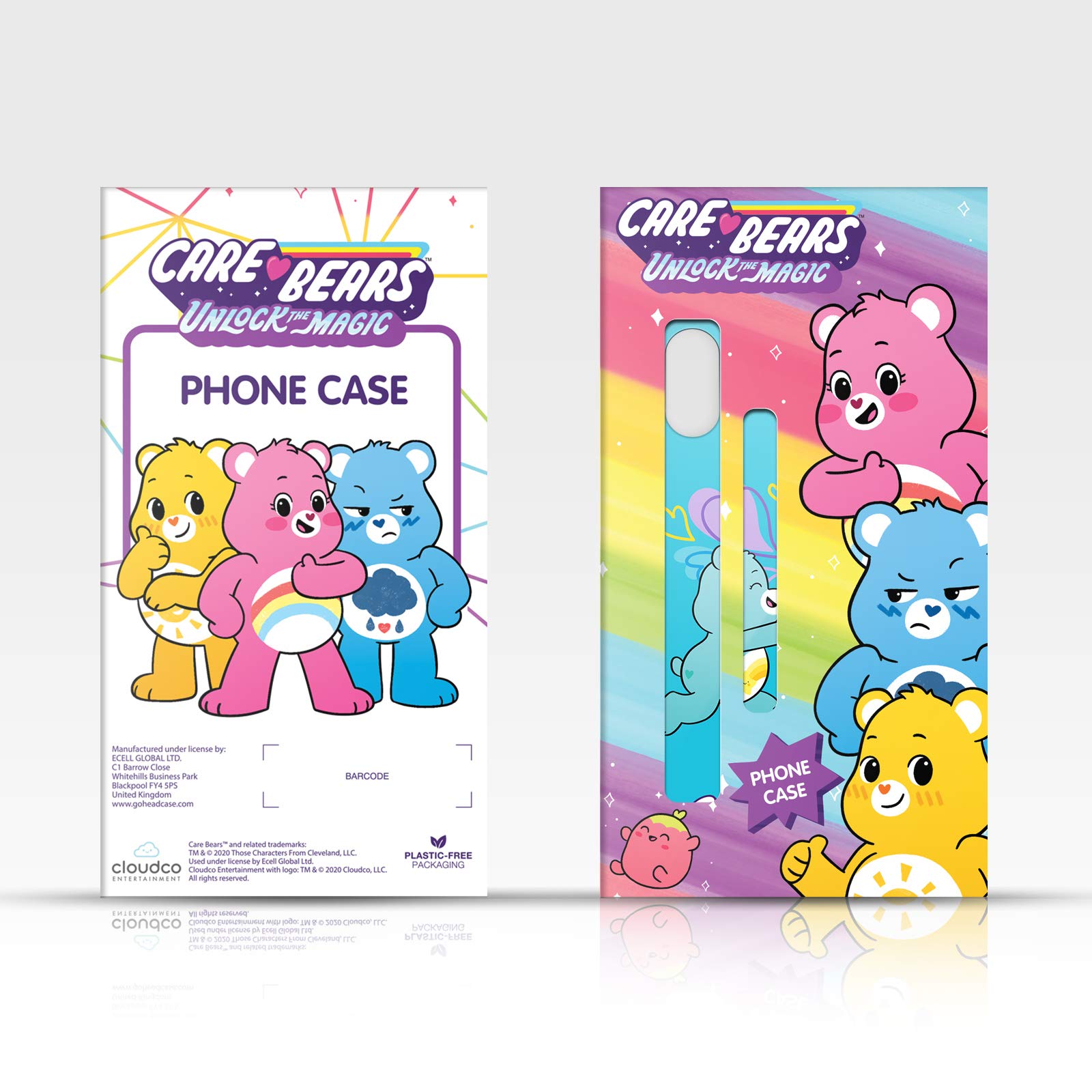 Head Case Designs Officially Licensed Care Bears Soft Gel Case for Samsung Galaxy S22 5G - Cute Protective Phone Cover for Kids, Teens & Fans