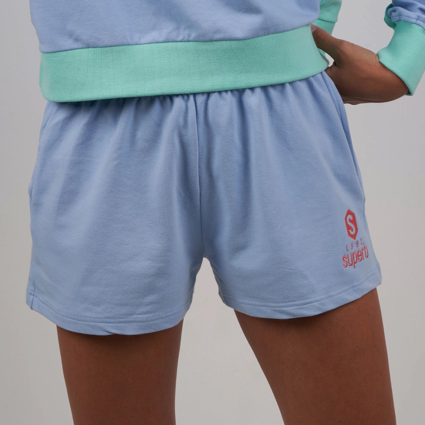 BeHappy Short Corto Azul - Stylish Casual Shorts for Men & Women | Perfect for Summer, Beach, and Outdoor Activities