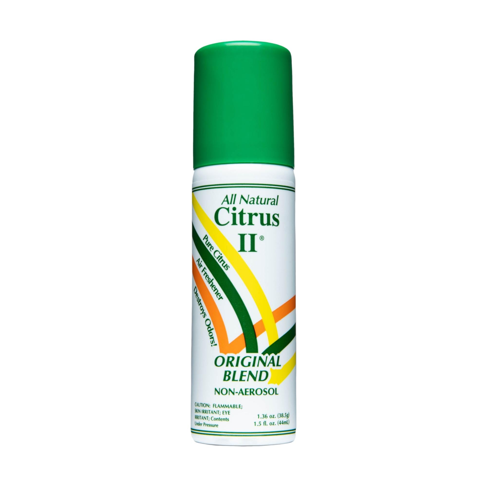 Citrus II Original All Natural Air Freshener Spray - Refreshing Orange Scent for Home, Car & Office - Eliminates Odors Naturally