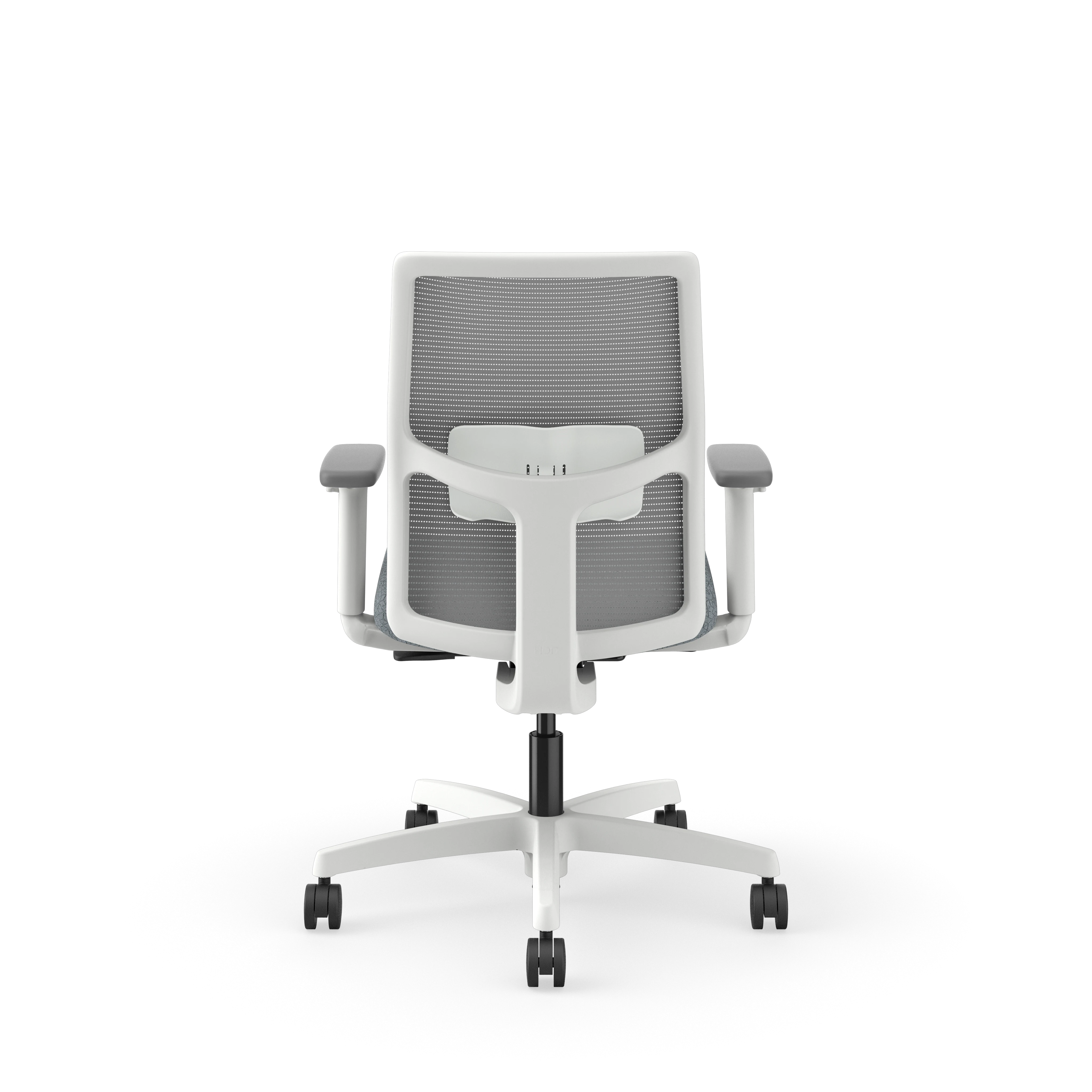 HON Ignition Mesh Basalt Office Chair with Fixed Arms - Ergonomic Desk Chair for Home & Office Workspace, Comfortable Seating for Long Hours