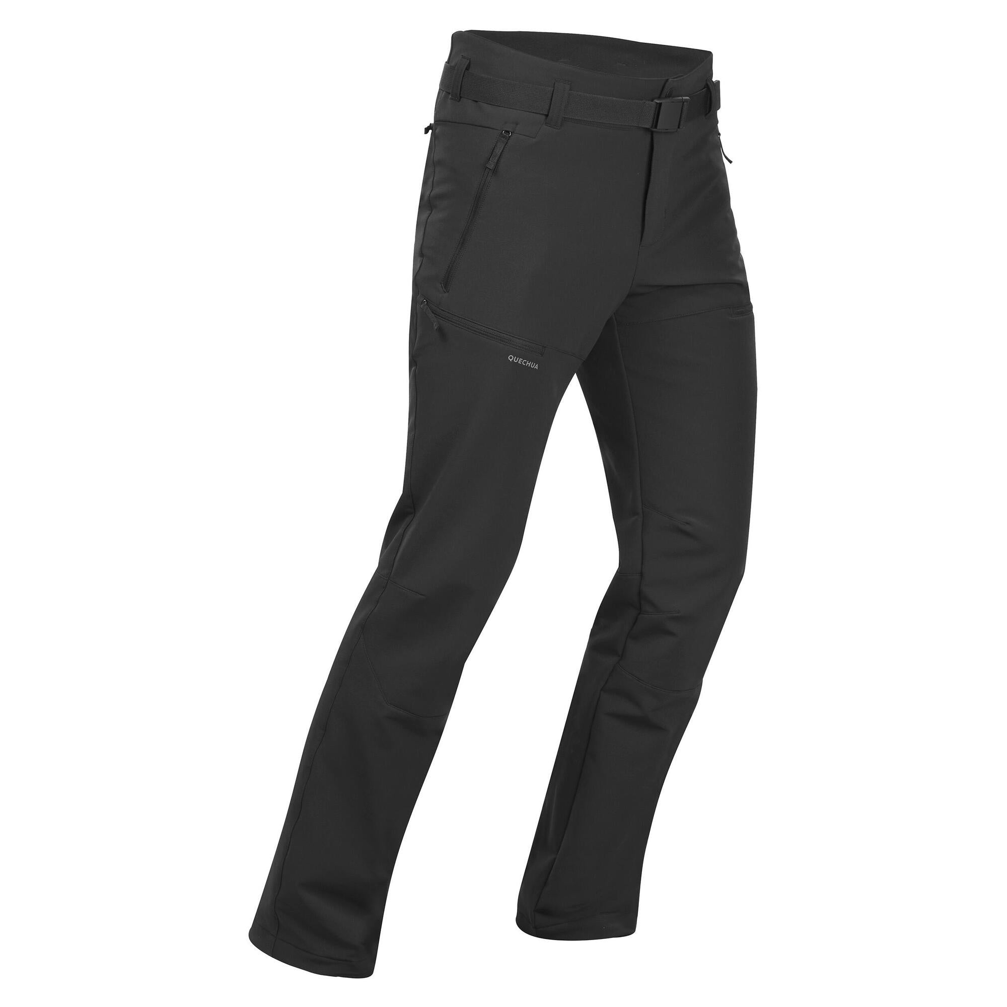 Quechua SH100 Waterproof Hiking Pants for Men - Lightweight Quick-Dry Outdoor Trekking Trousers for Camping & Mountain Climbing