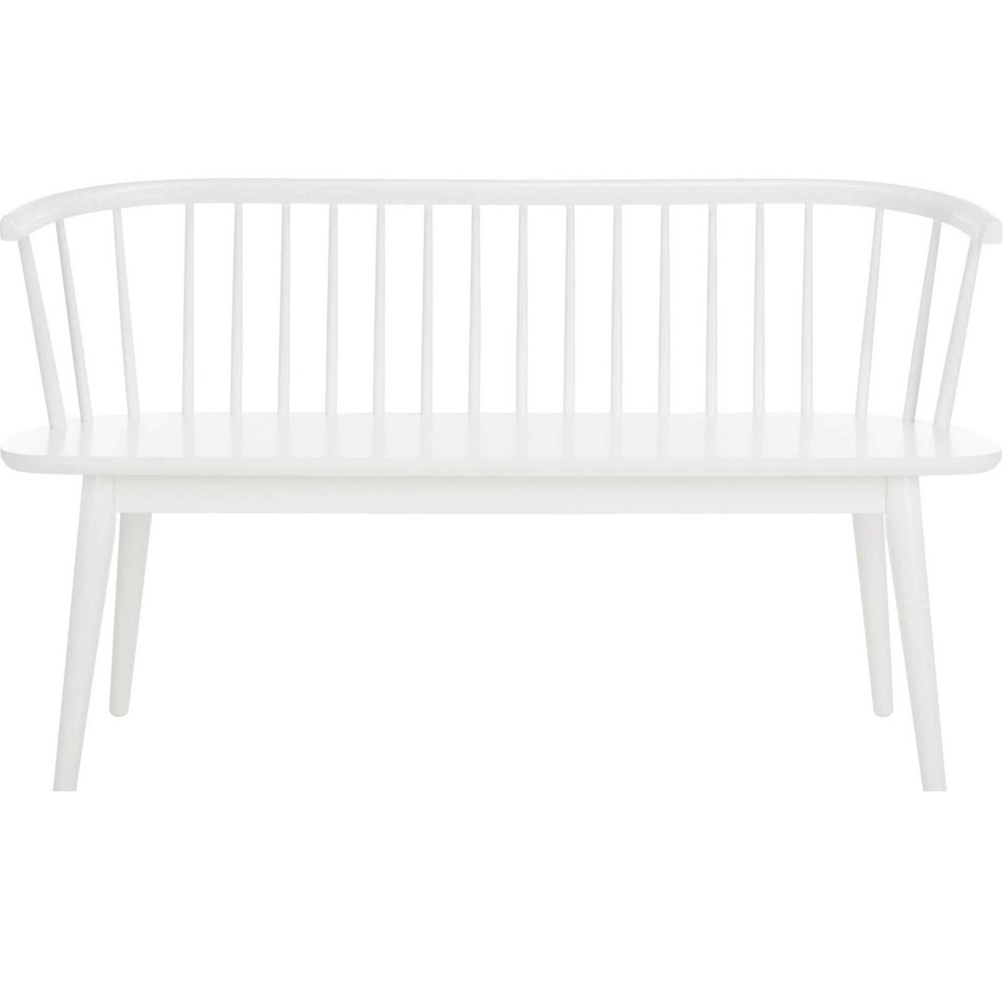 Blanchard Spindle Bench - Solid Wood Entryway Seating with Carved Details | Perfect for Hallway, Bedroom, or Living Room Décor
