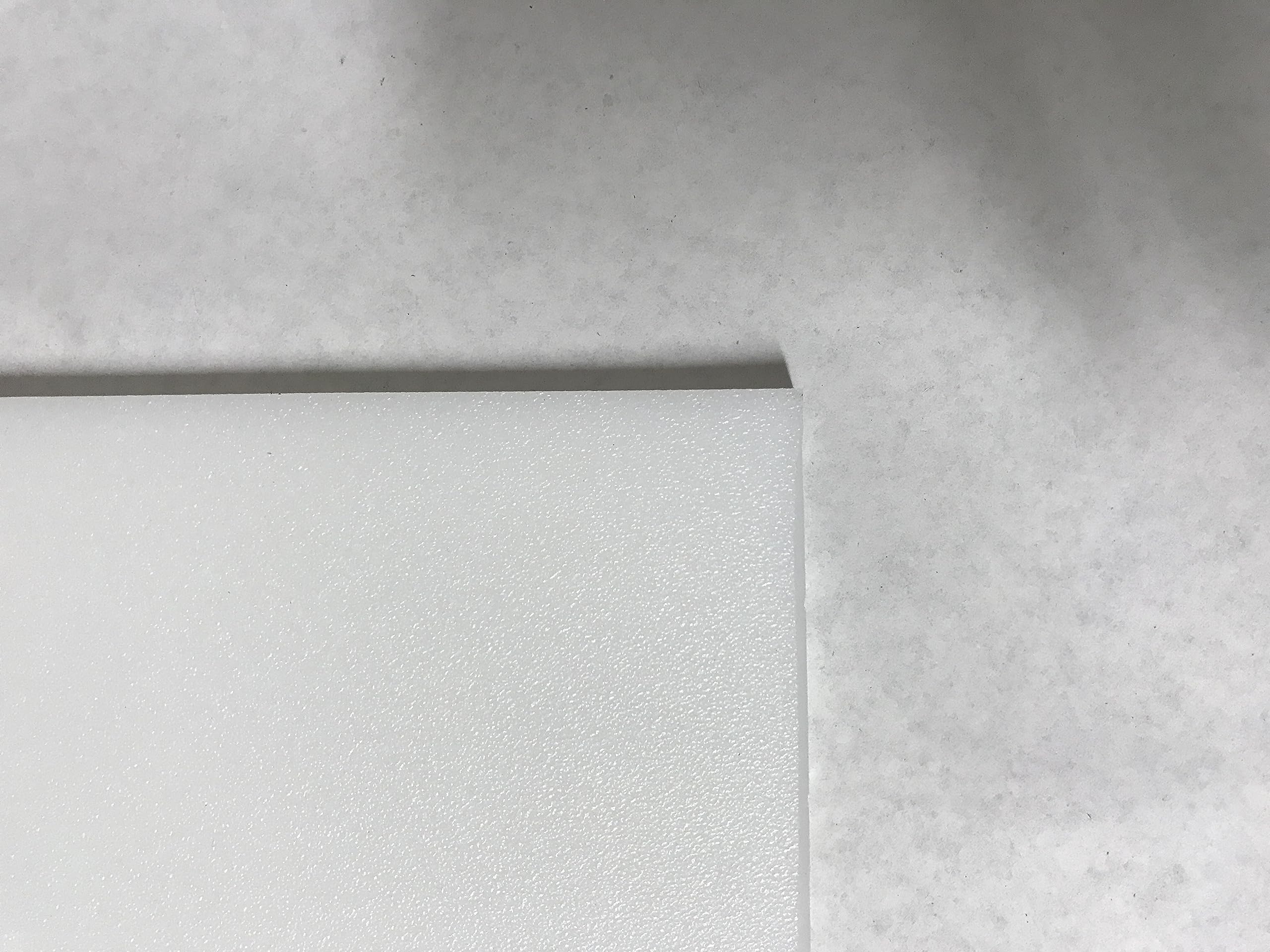 Premium ABS White Plastic Sheet 1/8