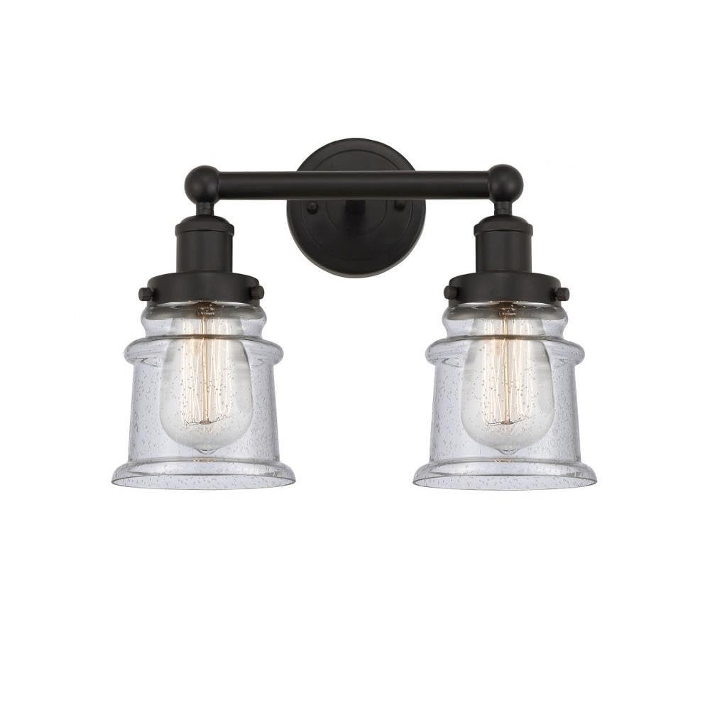 Innovations Lighting Canton - 2 Light Industrial Bathroom Vanity Fixture, 11