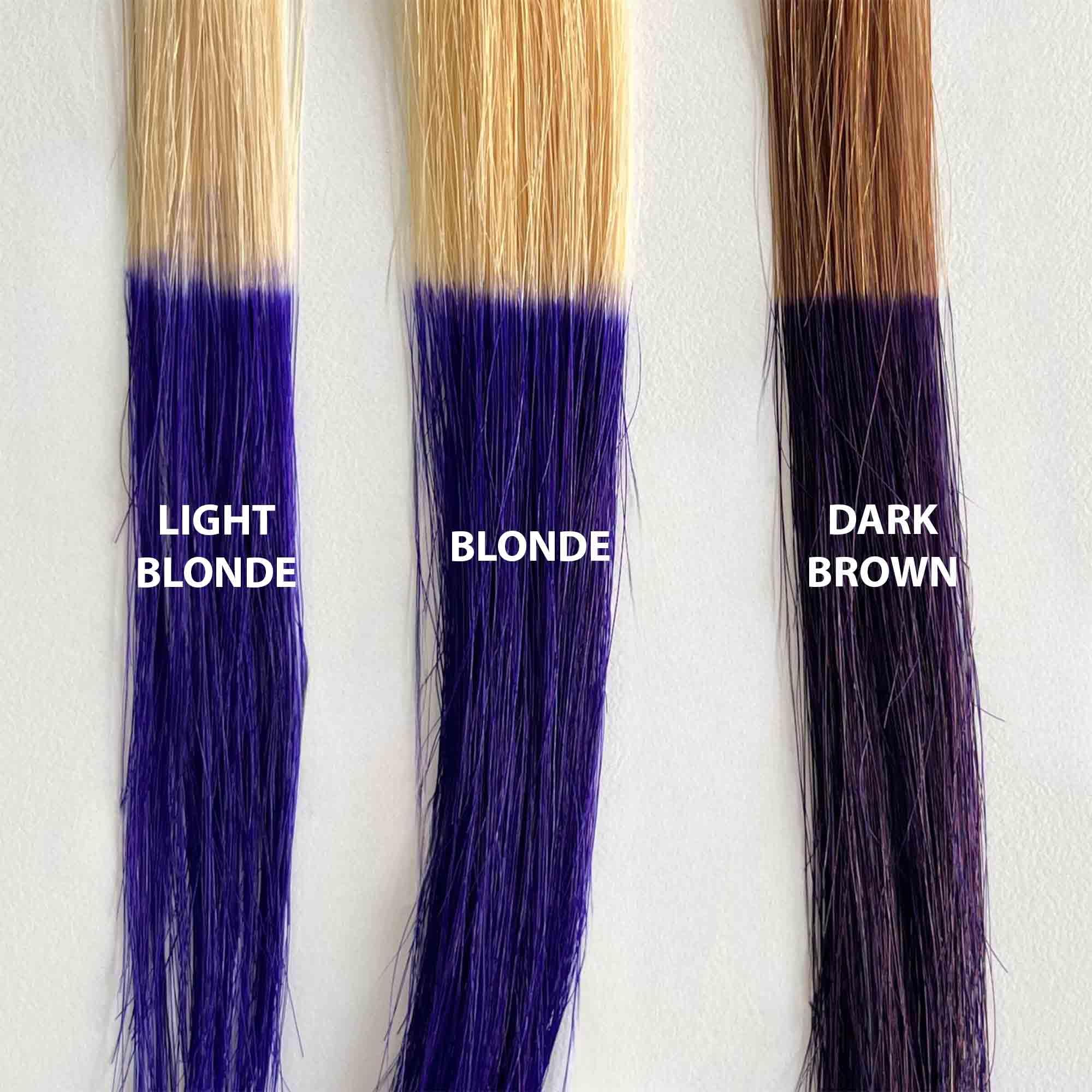 Iroiro Natural Premium Semi-Permanent Hair Color - 20 Purple (8oz) | Vegan & Cruelty-Free Hair Dye for Vibrant Purple Hair | Perfect for DIY Hair Coloring at Home & Creative Hairstyles