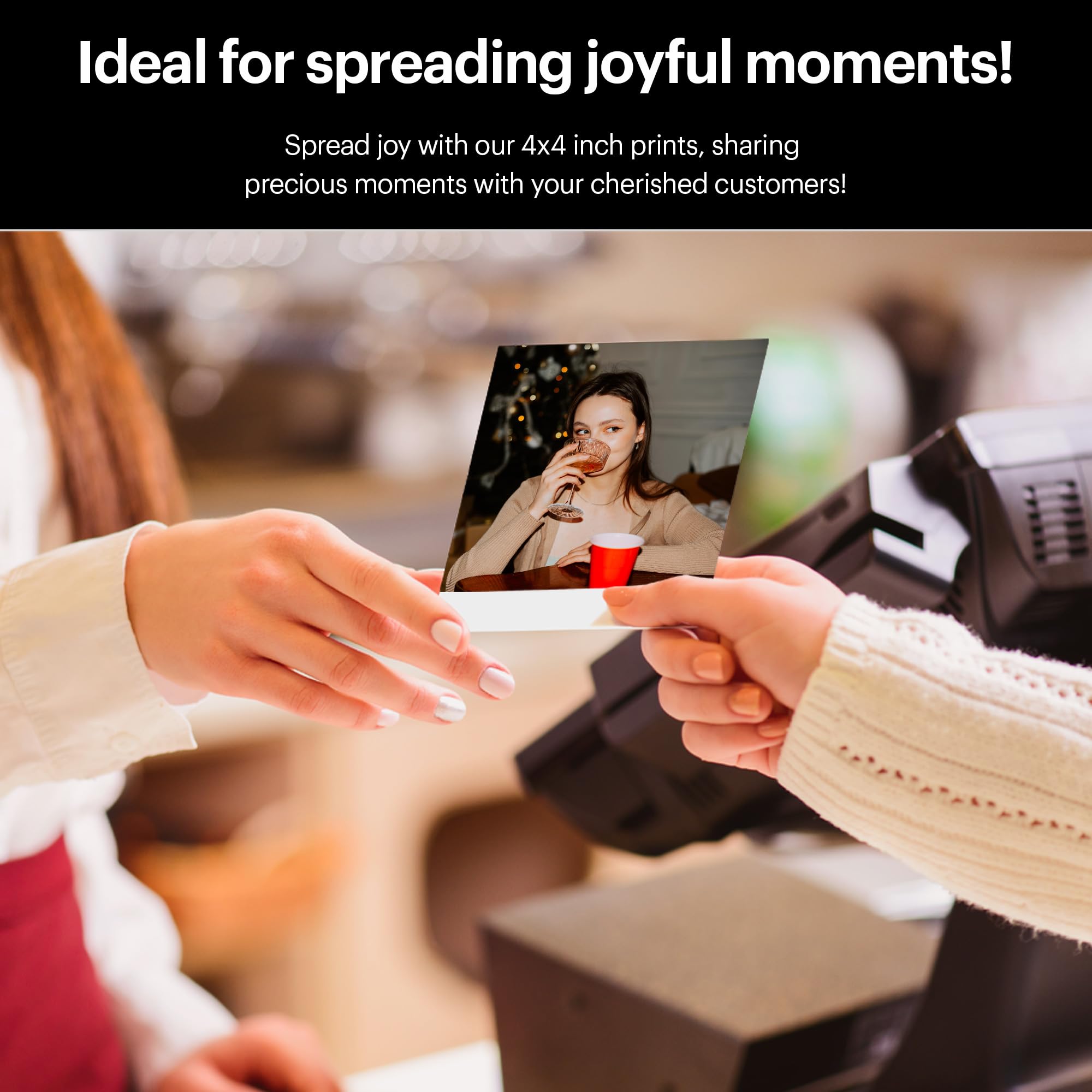 KODAK Mini Shot 4 ERA 4PASS 2-in-1 Instant Camera & Photo Printer Bundle (4x4 inches) - Includes 10+60 Sheets - Black | Perfect for Travel, Parties & DIY Photo Albums