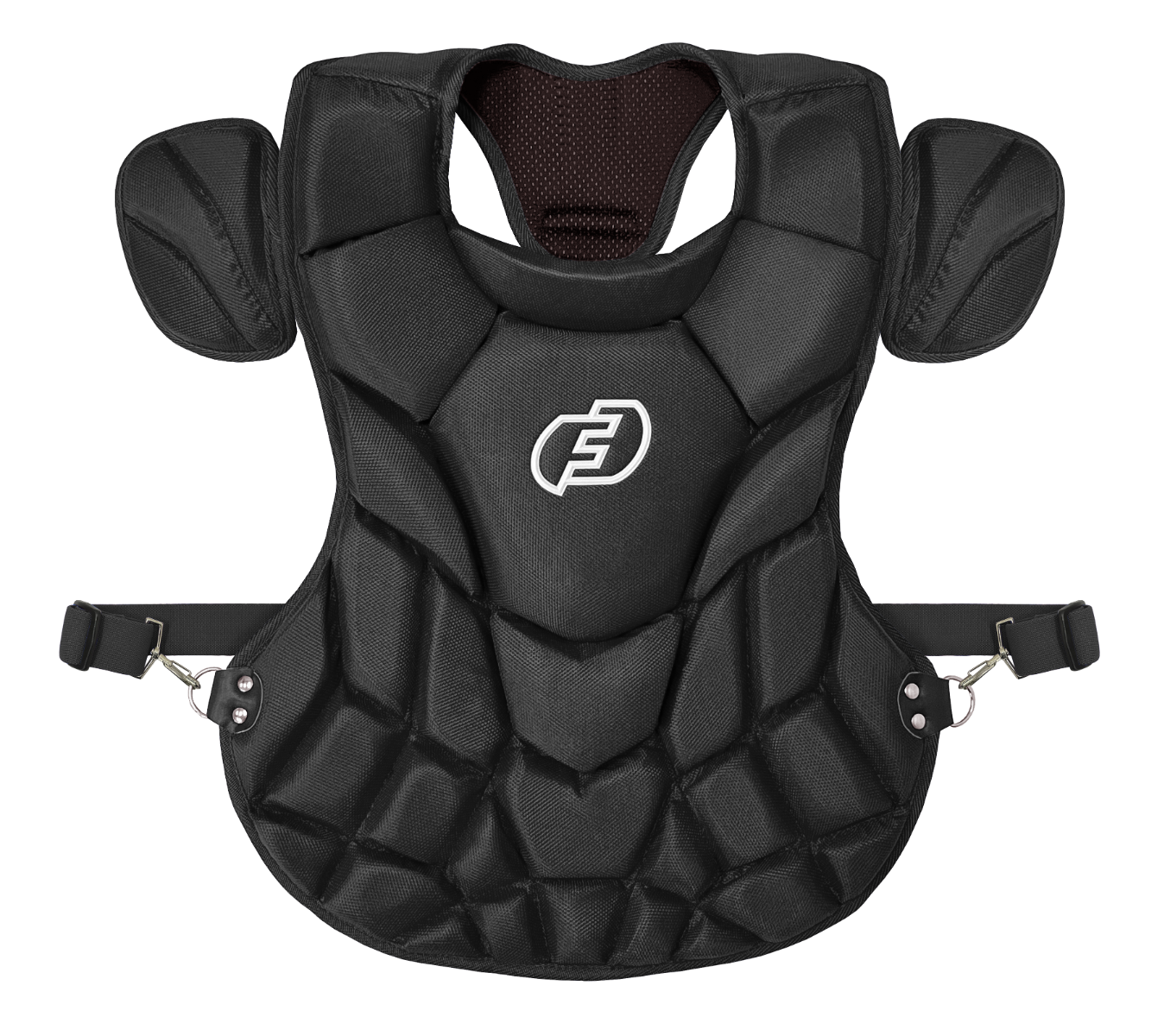 FORCE3 Defender Solid State Catcher Chest Protector - NOCSAE Certified Baseball & Softball Chest Guard for Youth & Adult Players - Perfect for Catchers, Infielders & Training Sessions