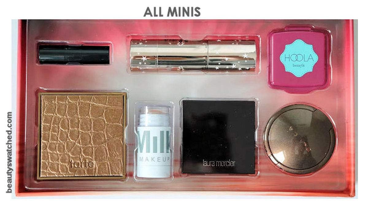 SEPHORA FAVORITES Sunkissed Glow 7-Piece Bronzer & Highlighter Makeup Set - Face Contouring Kit for Sun-Kissed Summer Look, Beach Vacation & Glowing Skin