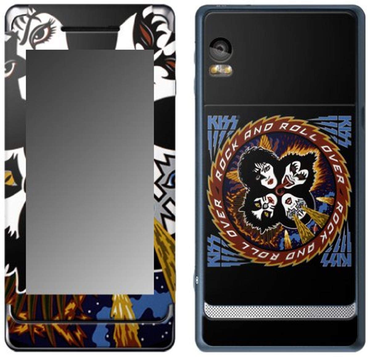 Motorola Droid 2 Rock & Roll Skin - MS-KISS20207 for Music Lovers
