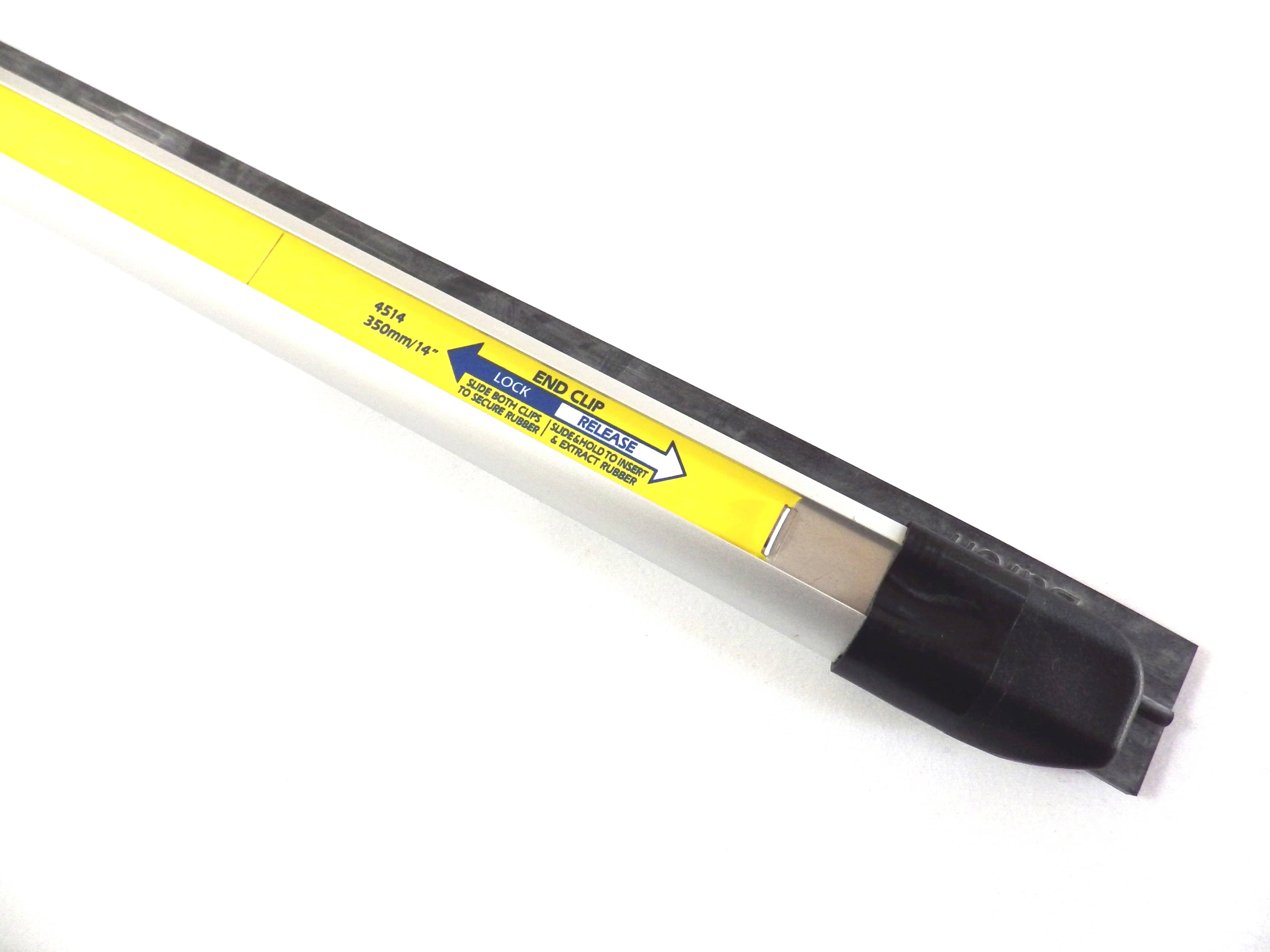 Eureka Quad Pro Squeegee with Swivel Handle - Heavy Duty Window Cleaning Tool for Home, Car, and Commercial Use