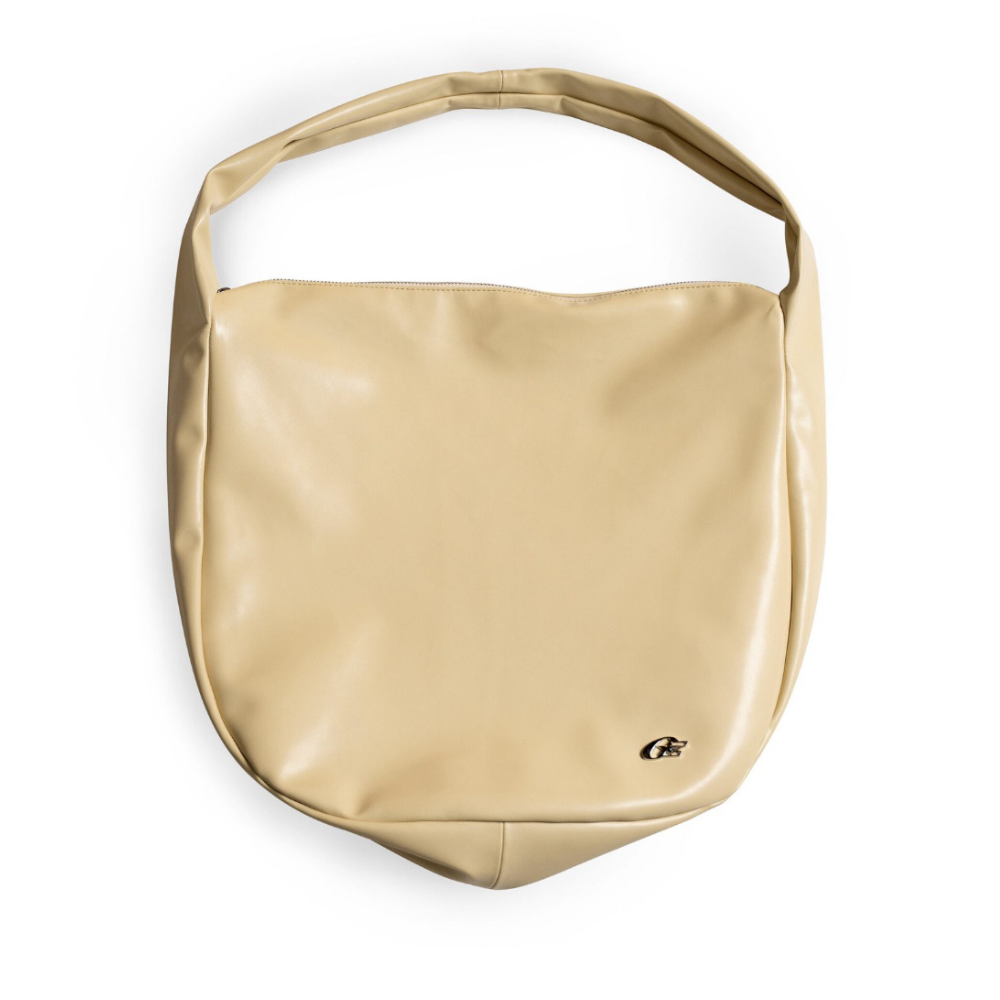 Premium Genuine Leather Shoulder Bag for Women - OZMNL Cream Crossbody Purse | Stylish & Durable Handbag for Work, Travel & Everyday Use
