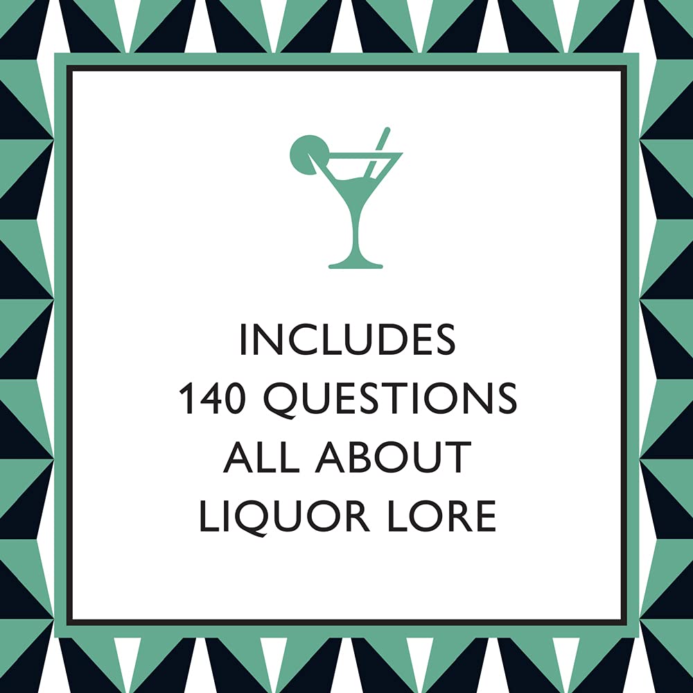 Ridley's Cocktail Trivia Game - Fun Party Drinking Game for Adults, Bar & Game Night Entertainment - Perfect for Friends Gatherings, Bachelor Parties & Social Events