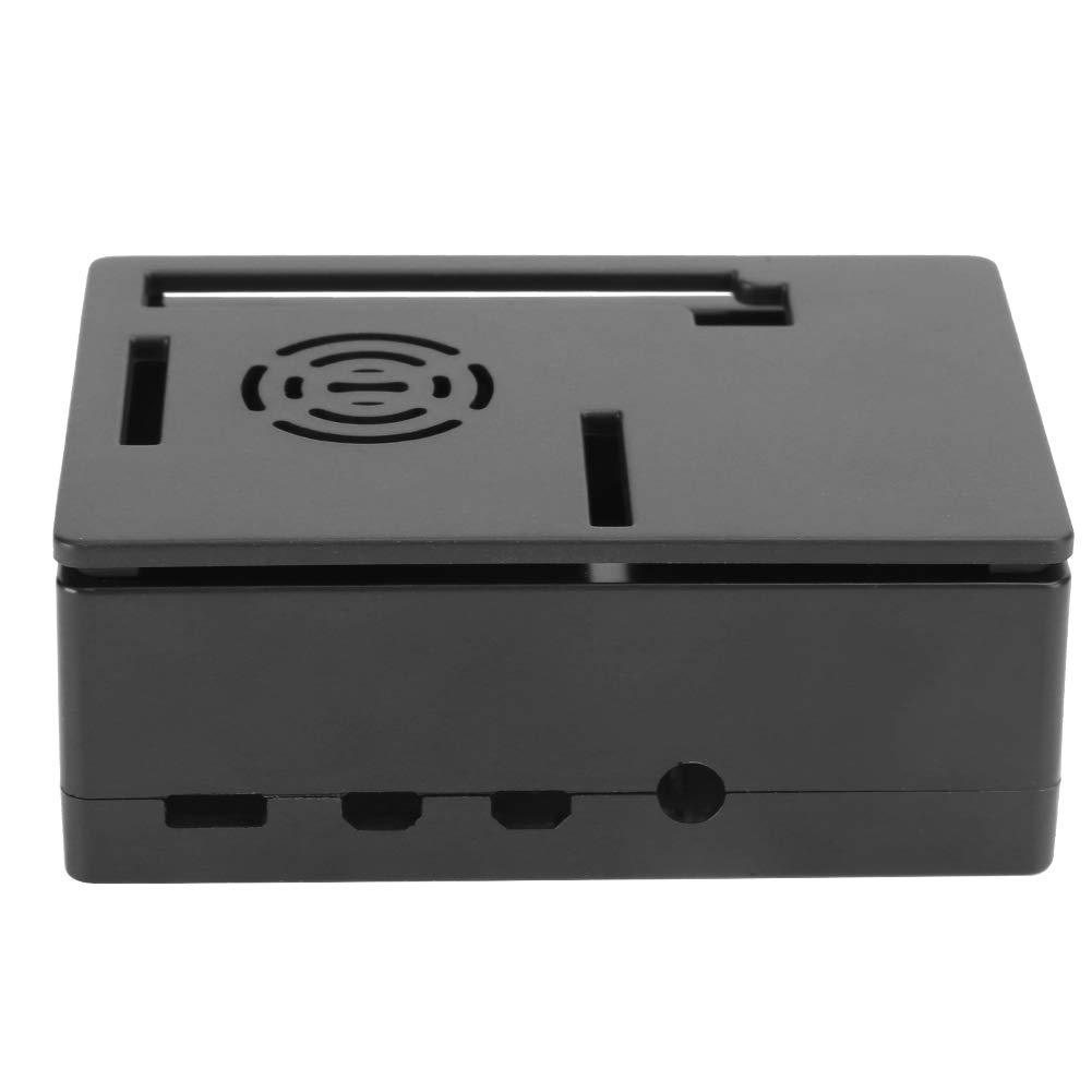 4 Model B Microcomputer Cooling Case - Black Shell for Desktop PC & Computer Cooling | Ideal for Home Office, Gaming, and Workstation Setups