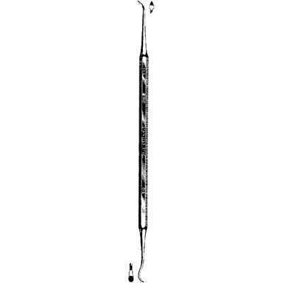 Cleoid and Discoid Excavator Large 42 163 - Professional Dental Carving Tools for Cavity Preparation & Restoration - Perfect for Dentists, Dental Students & Labs