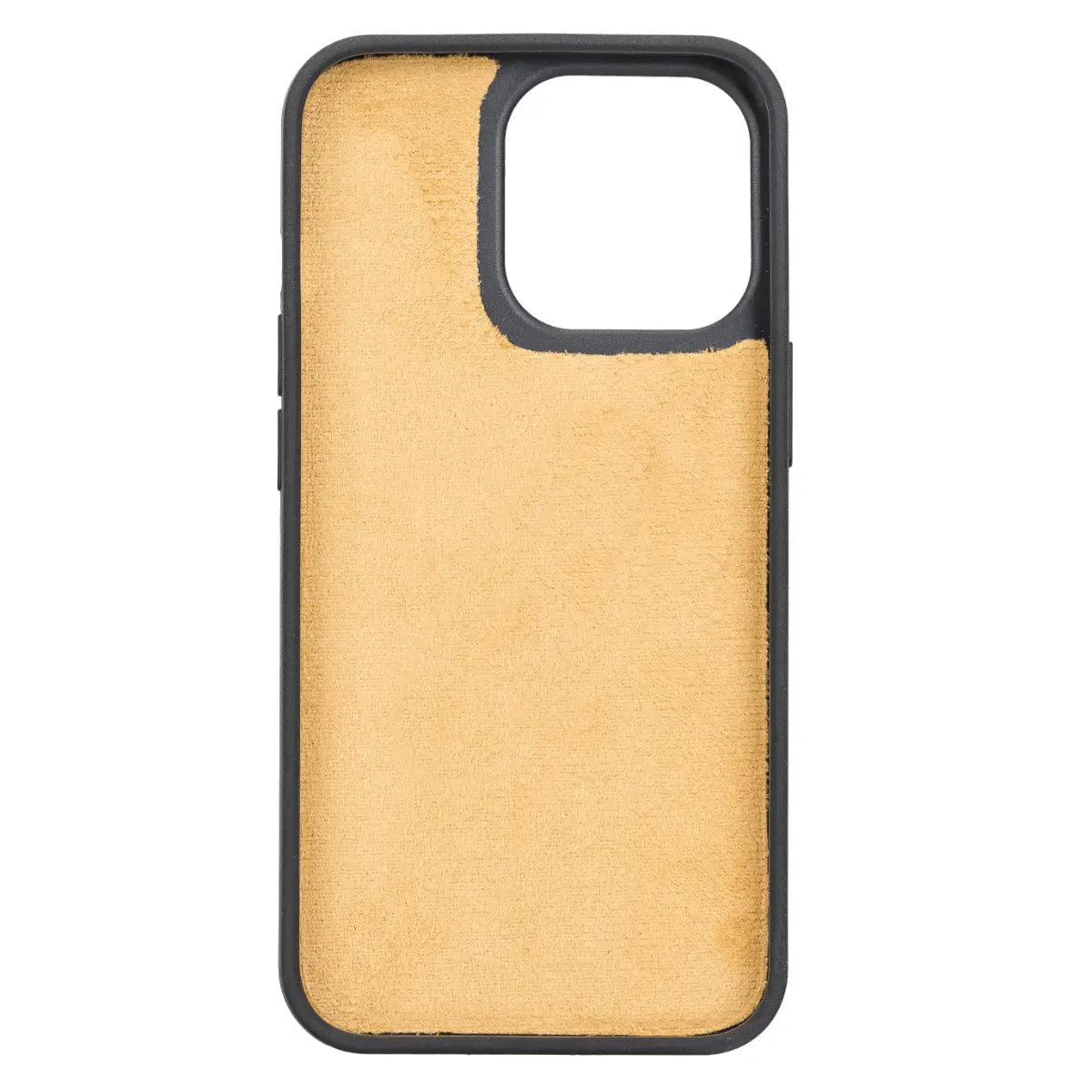Premium Yellow Leather Magnetic Case for iPhone 13 Pro - Slim Protective Cover with Strong MagSafe Compatibility | Perfect for Work, Travel & Everyday Use