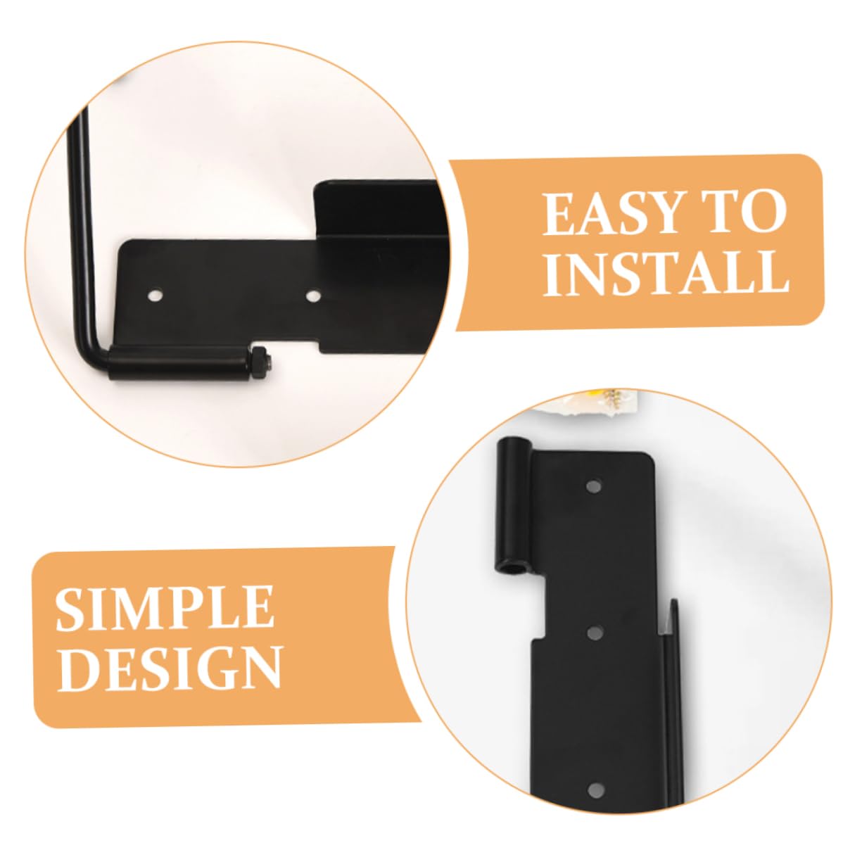 Outanaya 2-Pack Bike Wall Mount Rack - Heavy Duty Bicycle Storage Hanger for Garage, Secure & Sturdy Bike Holder - Perfect for Garage Organization & Space Saving Bike Storage