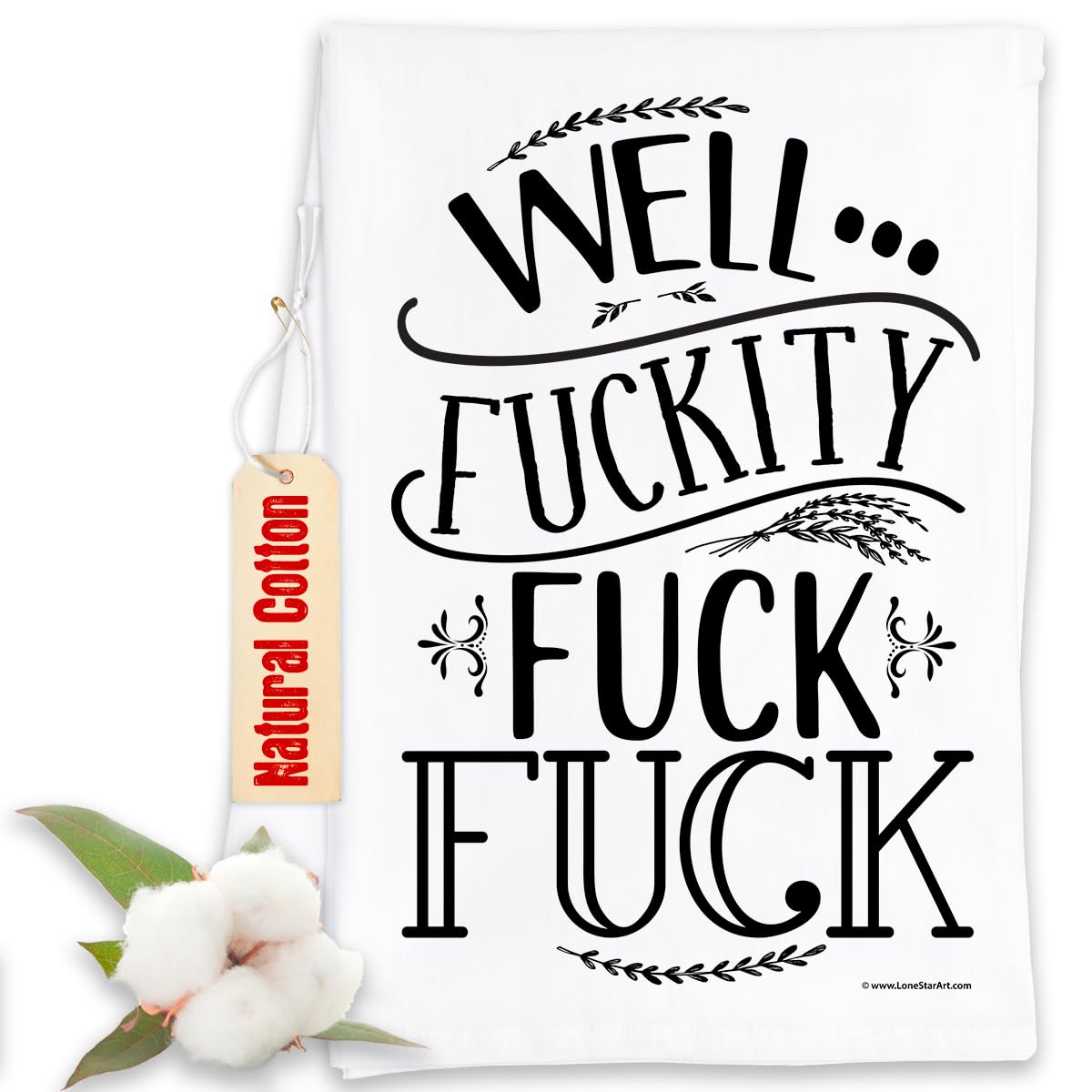 Funny Kitchen Towels with Sayings - Decorative Dish Towels for Housewarming Gifts, Cute Multi-Use Kitchen Towels - Perfect Funny Gifts for Women - Great for Cooking, Cleaning & Home Decor