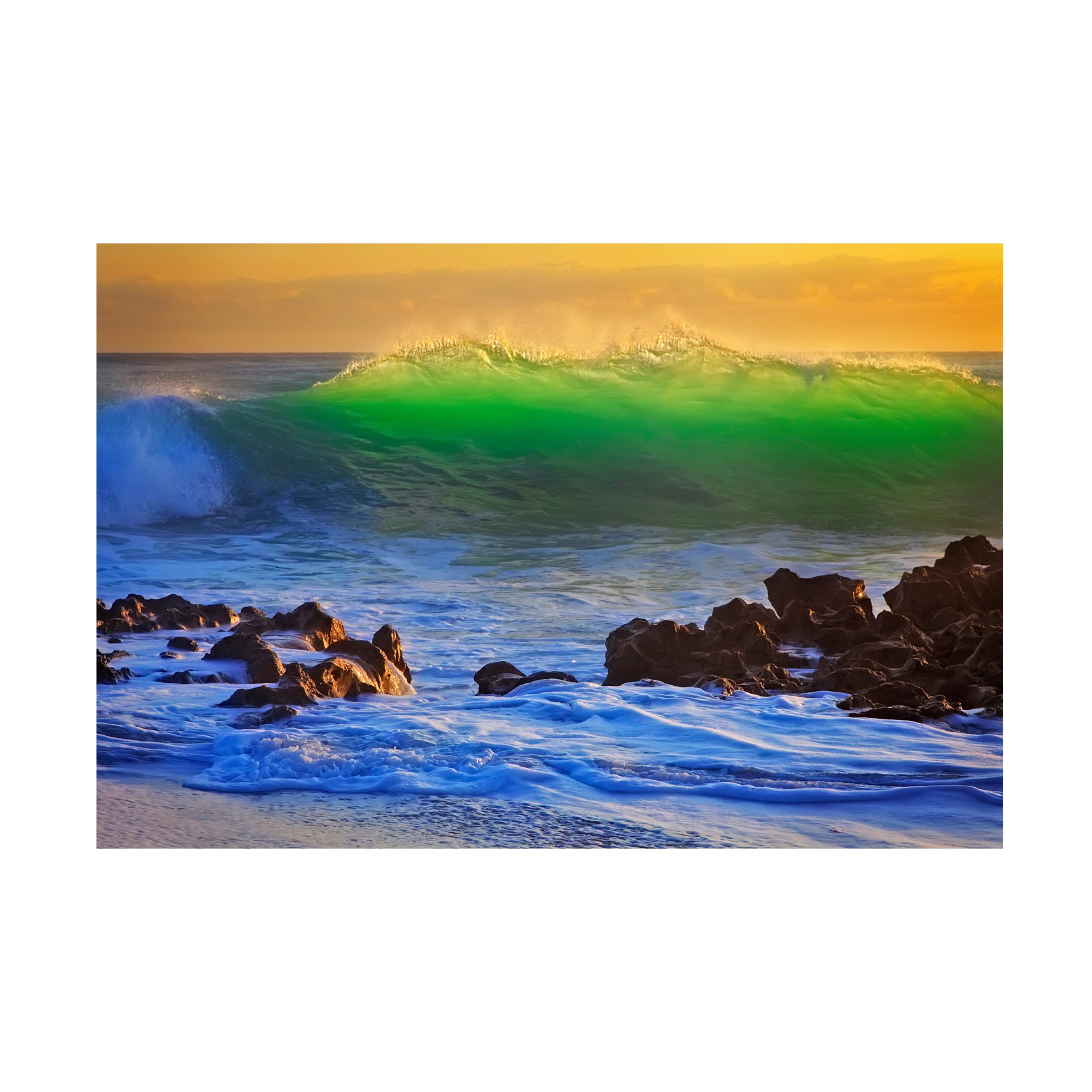 Patrick Zephyr 'Backlit' Canvas Wall Art Print - Modern Home Decor for Living Room, Bedroom & Office - Trademark Fine Art Collection