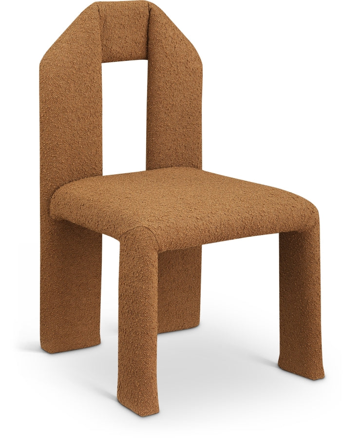 Bennett Boucle Fabric Dining Chair - Modern Upholstered Accent Chair for Dining Room, Kitchen, or Office - Comfortable & Stylish Seating for Home Decor