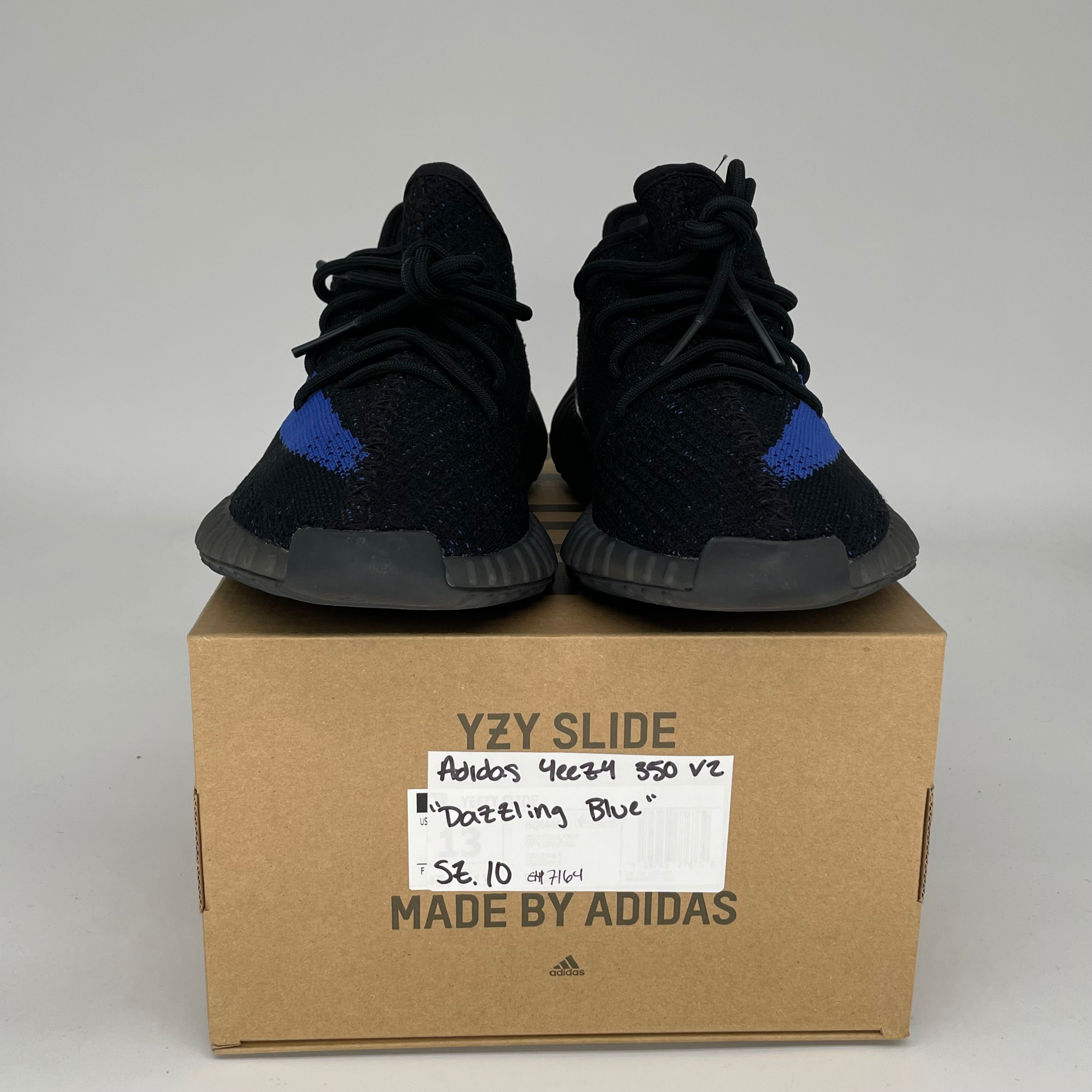 Adidas Yeezy Boost 350 V2 Dazzling Blue - Men's Size 10 Sneakers (GY7164) | Running Shoes, Casual Wear & Street Style Fashion