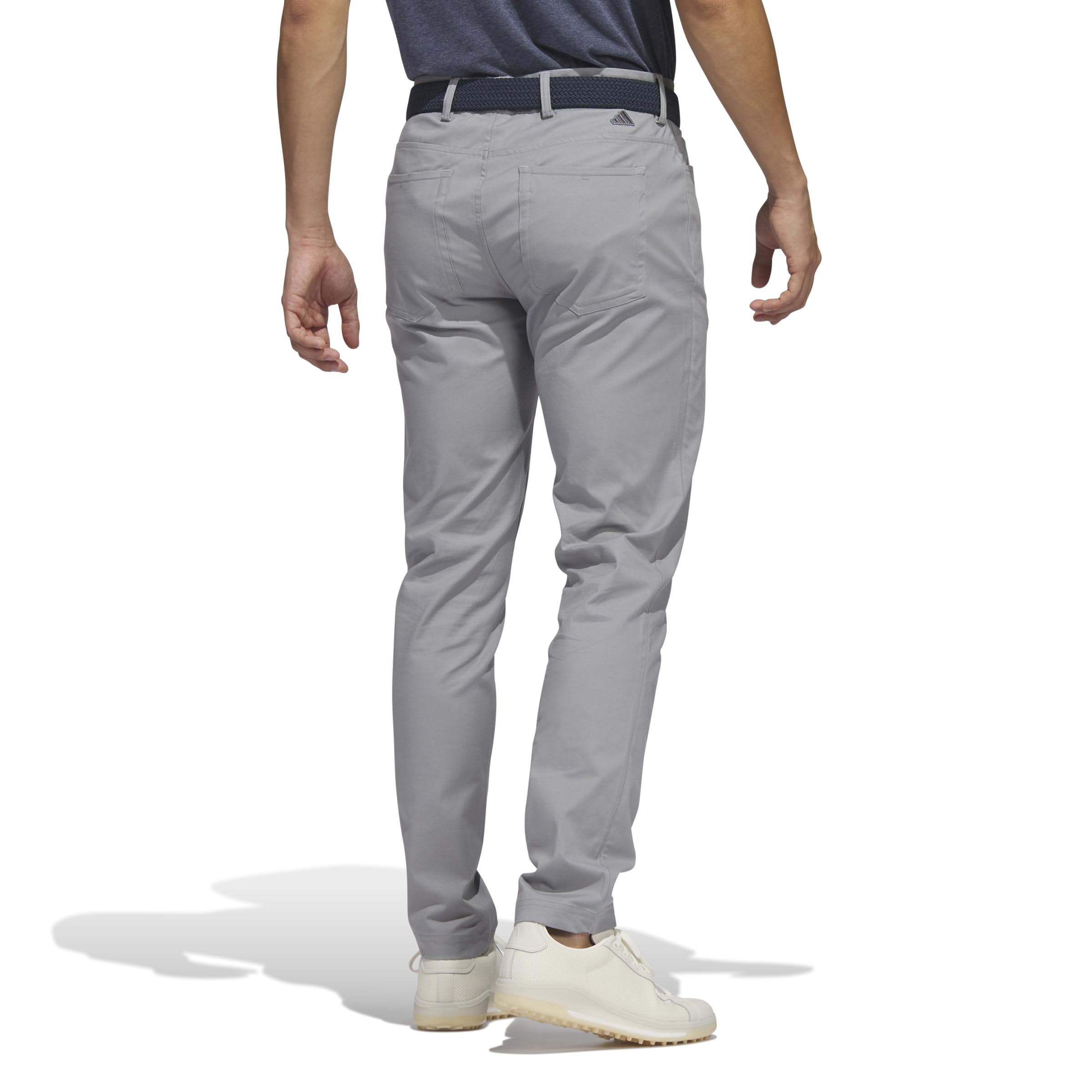 Adidas Men's Go-to 5-Pocket Tapered Fit Golf Pants - Comfortable Stretch Fabric for Golfing & Casual Wear - Perfect for Golf Course, Office & Everyday Use