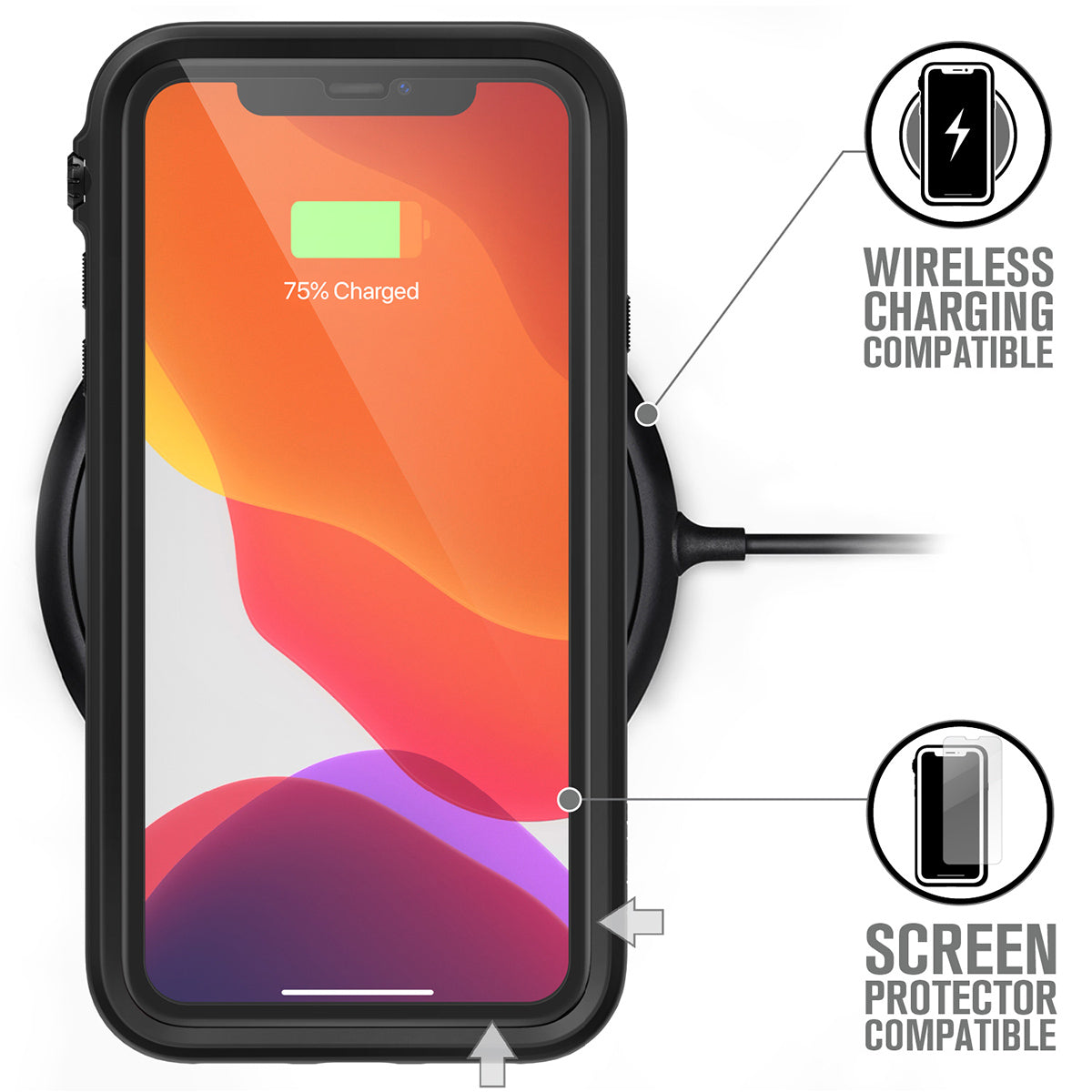 iPhone 11 Pro Shockproof Case - Heavy Duty Protective Cover with Military-Grade Drop Protection | Perfect for Outdoor Adventures, Travel & Daily Use