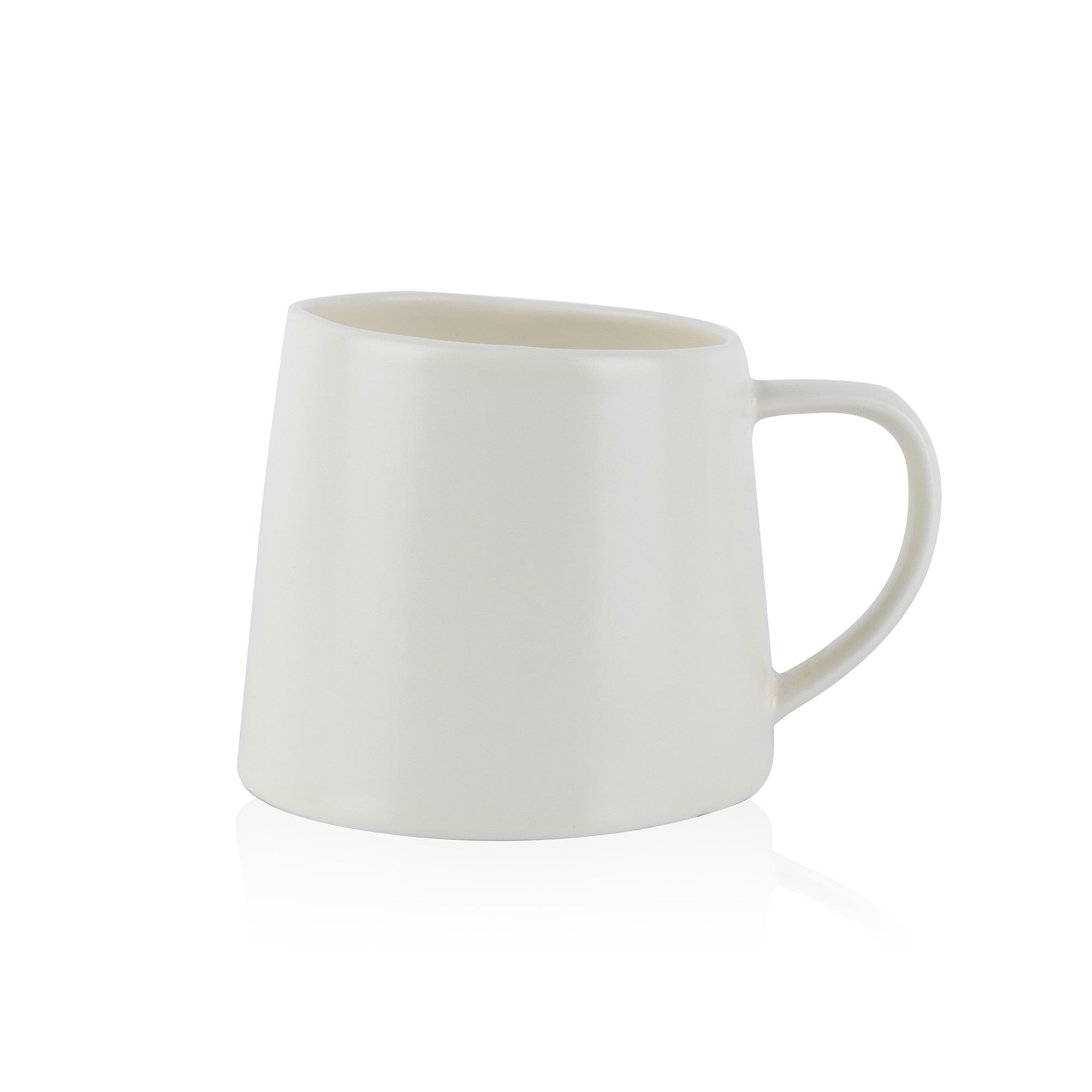 Premium Delilah Porcelain Coffee Mug Set - 6 Pack, Elegant Ceramic Tea Cups for Home, Office & Gifts - Dishwasher & Microwave Safe