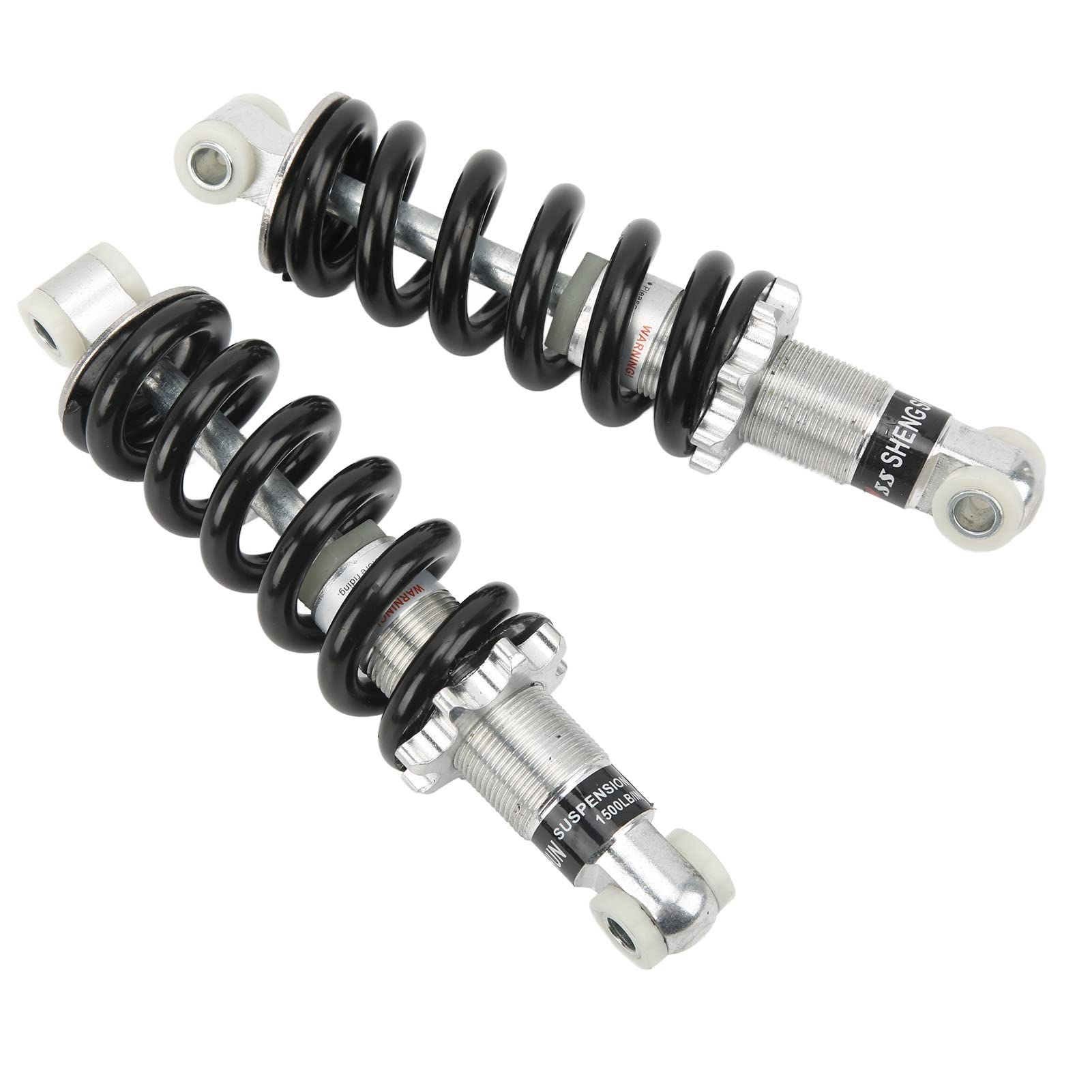 ATV Shock Absorber - 1 Pair 180mm Adjustable Suspension Damper (1500LBS Capacity) for Electric Bike, Scooter & Motorcycle | Heavy-Duty Off-Road Performance | Perfect for Trail Riding, Dirt Bikes & ATV Adventures