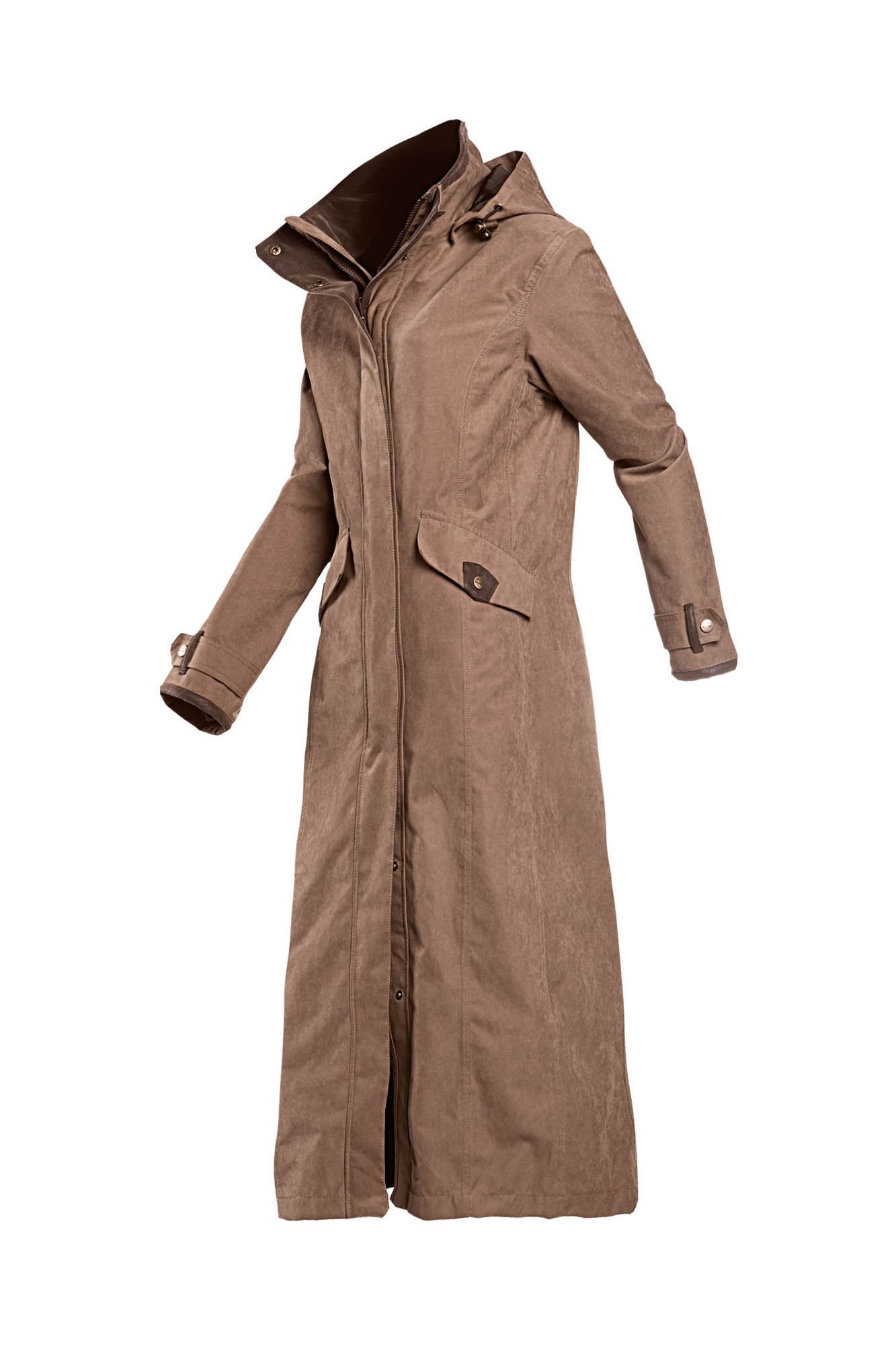Baleno Women's Kensington Coat - Waterproof Winter Jacket with Hood, Warm Fleece Lining for Cold Weather - Perfect for Outdoor Activities, Commuting & Travel