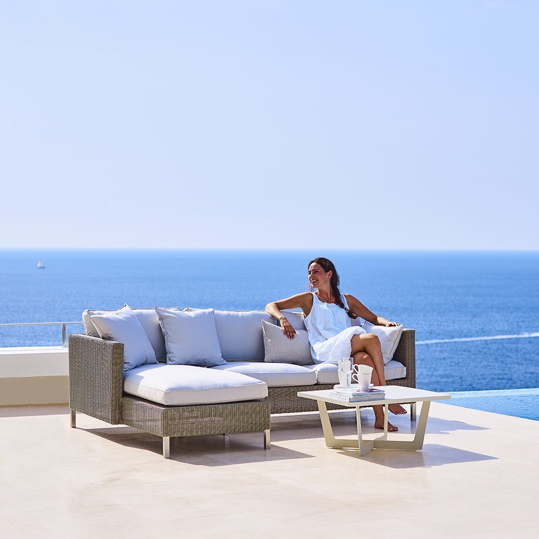 Connect Outdoor Modular Sofa Set - Waterproof & Durable Patio Furniture for Garden, Poolside, and Backyard Relaxation