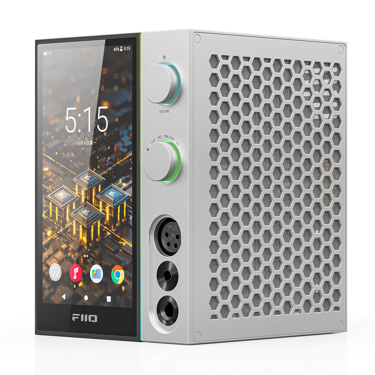 FiiO R9 Desktop All-in-One Streamer - High-Resolution Audio Player & DAC for Home & Office | Perfect for Audiophiles & Music Enthusiasts