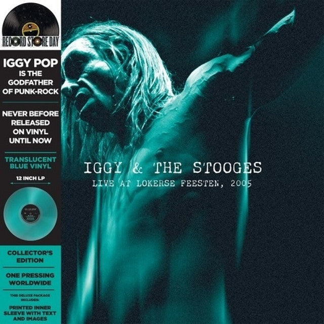 Iggy & the Stooges - Live at Lokerse Feesten 2005 (RSD 24 Exclusive Vinyl LP) | Limited Edition Record Store Day Release | Perfect for Punk Rock Collectors & Vinyl Enthusiasts
