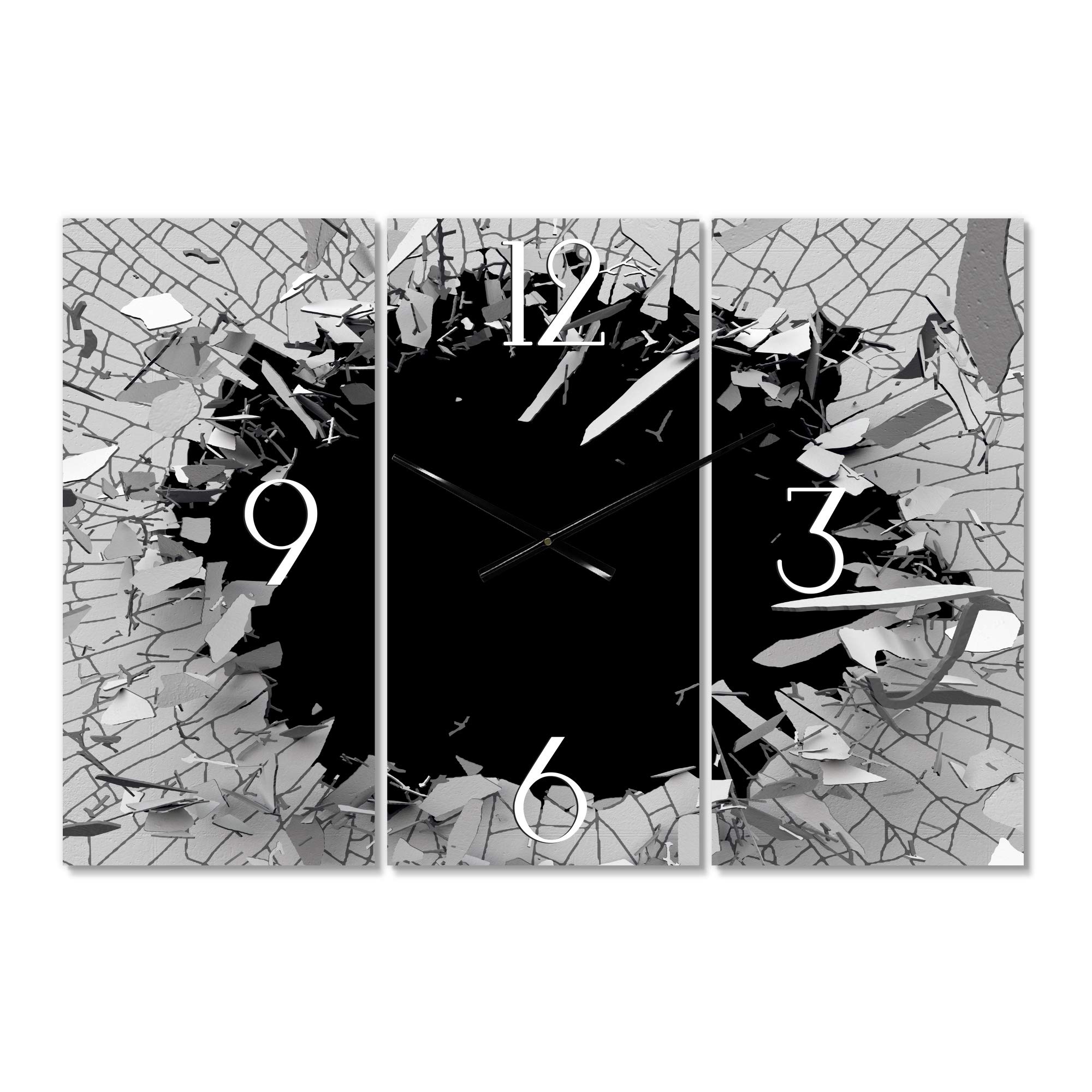 Designart Vintage Tulips in Paris Round Metal Wall Clock - Elegant Cottage Decor for Living Room, Bedroom & Office | Perfect Wall Art Gift for Home Decor Enthusiasts