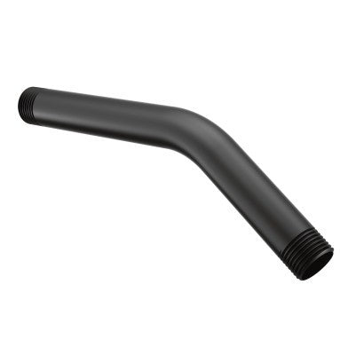 Moen 8-Inch Matte Black Shower Arm - Model 123815BL - Perfect for Bathroom Renovations & Modern Shower Installations