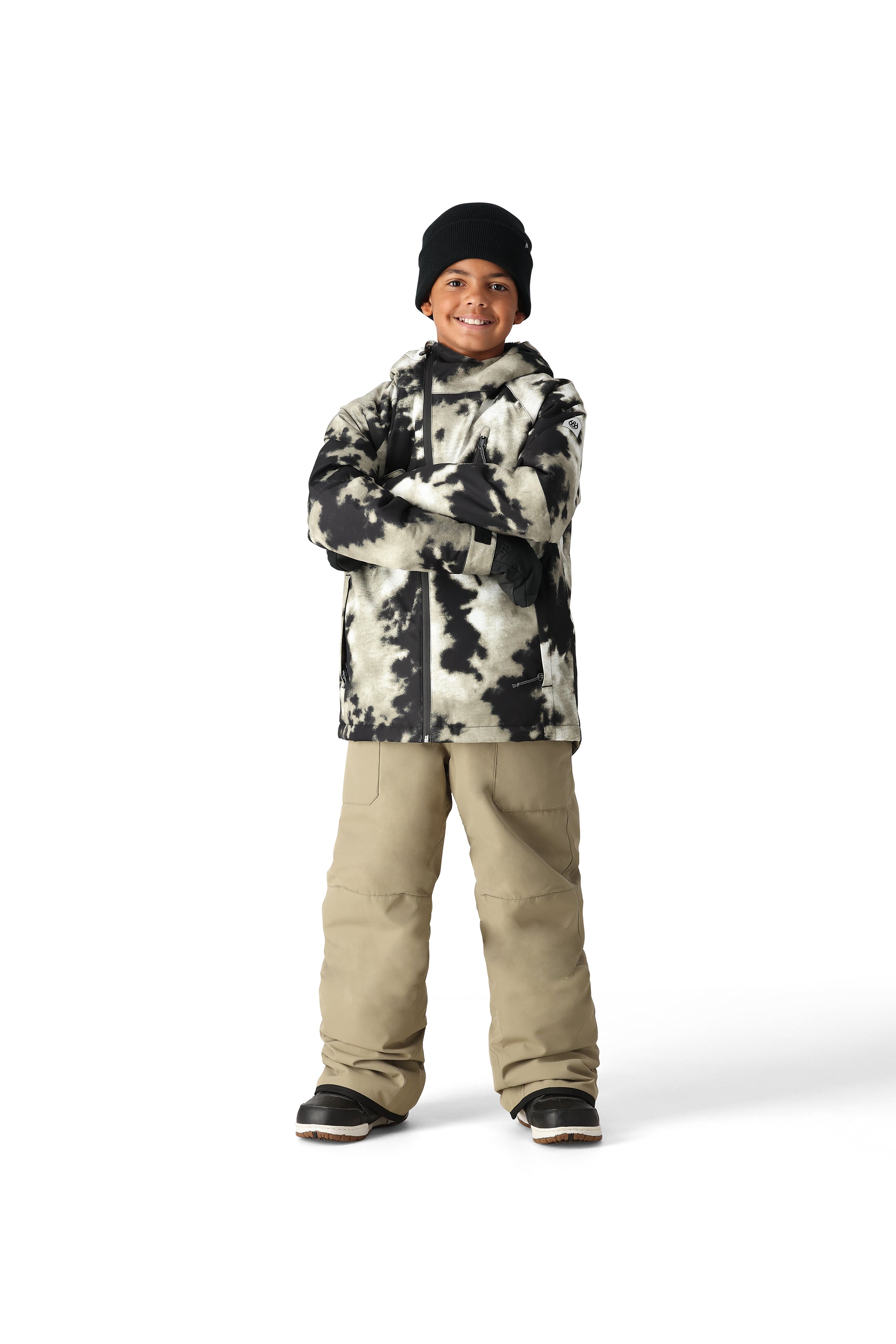 686 Boys' Hydra Insulated Jacket 2025 - Waterproof Winter Coat for Kids | Warm Snow Jacket for Boys Outdoor Activities, Skiing & Snowboarding