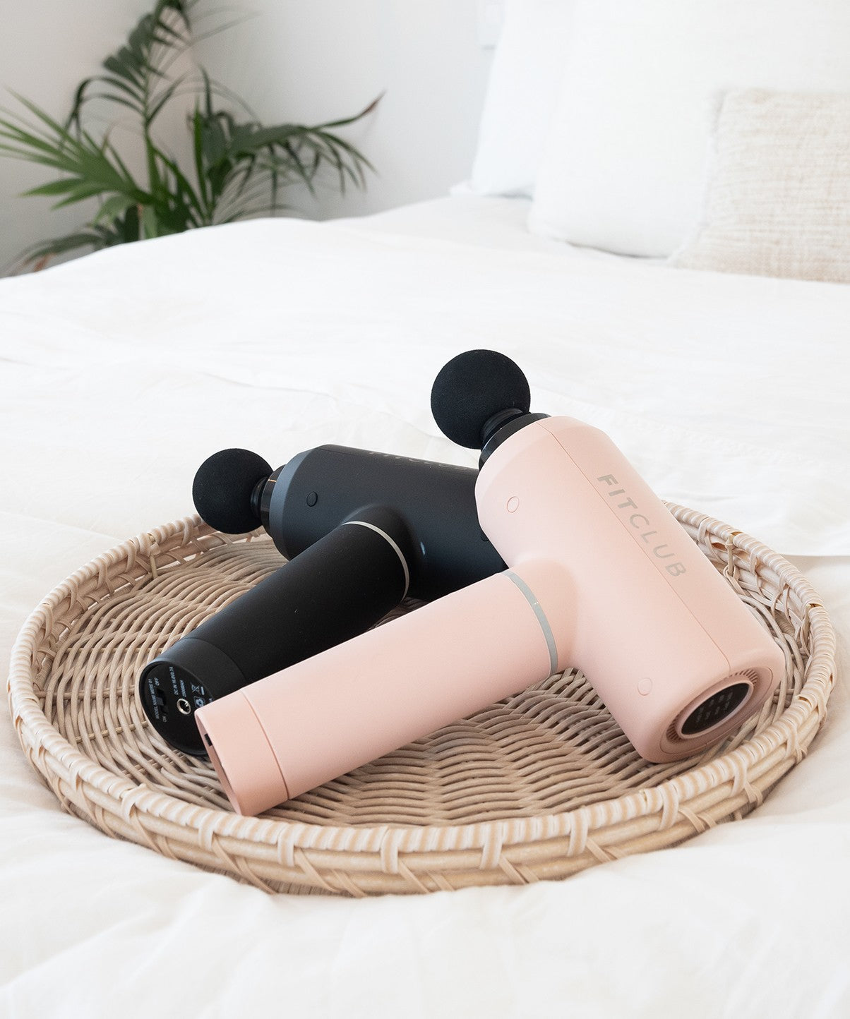 FitClub Deep Tissue Massage Gun for Muscle Recovery - Portable Percussion Therapy Device for Athletes, Gym Workouts & Pain Relief at Home