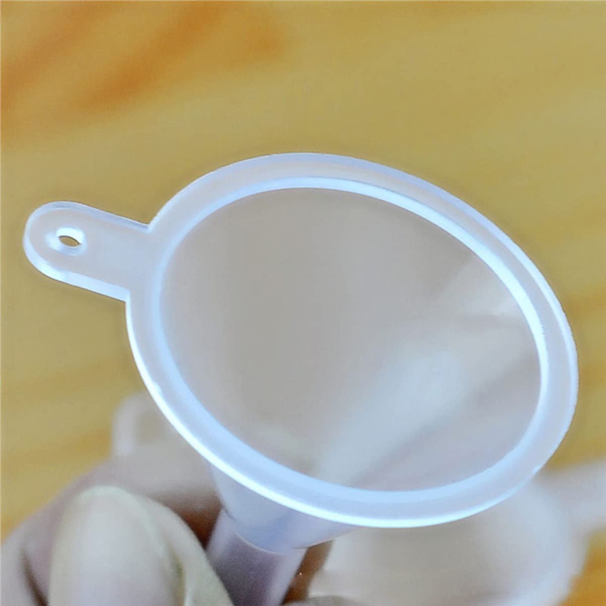 20 Pcs Mini Funnel Set - Small Plastic Funnels for Perfume, Essential Oils, Liquids - Perfect for Refilling Bottles, DIY Crafts & Kitchen Use