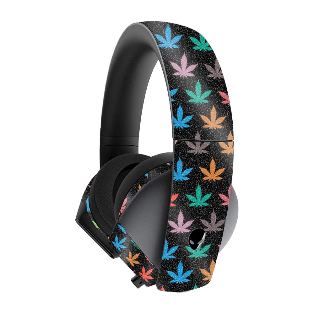 MightySkins Glossy Glitter Skin Cover for Alienware 7.1 Gaming Headset - Sticky Icky Icky Design | Protective & Durable High-Gloss Finish | Easy to Apply, Remove & Change Styles | Made in USA | Perfect for Gaming Setups, Esports Tournaments & Personalized PC Accessories