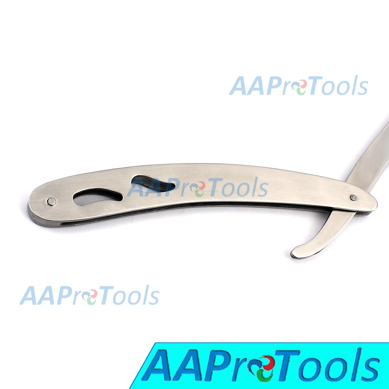Professional Barber Straight Edge Razor with 100 Sharp Blades - Safety Manual Shaver for Men's Close Shaving & Precise Cutting - Barber's Favorite A+ Quality - Perfect for Home Grooming, Beard Trimming & Professional Salon Use