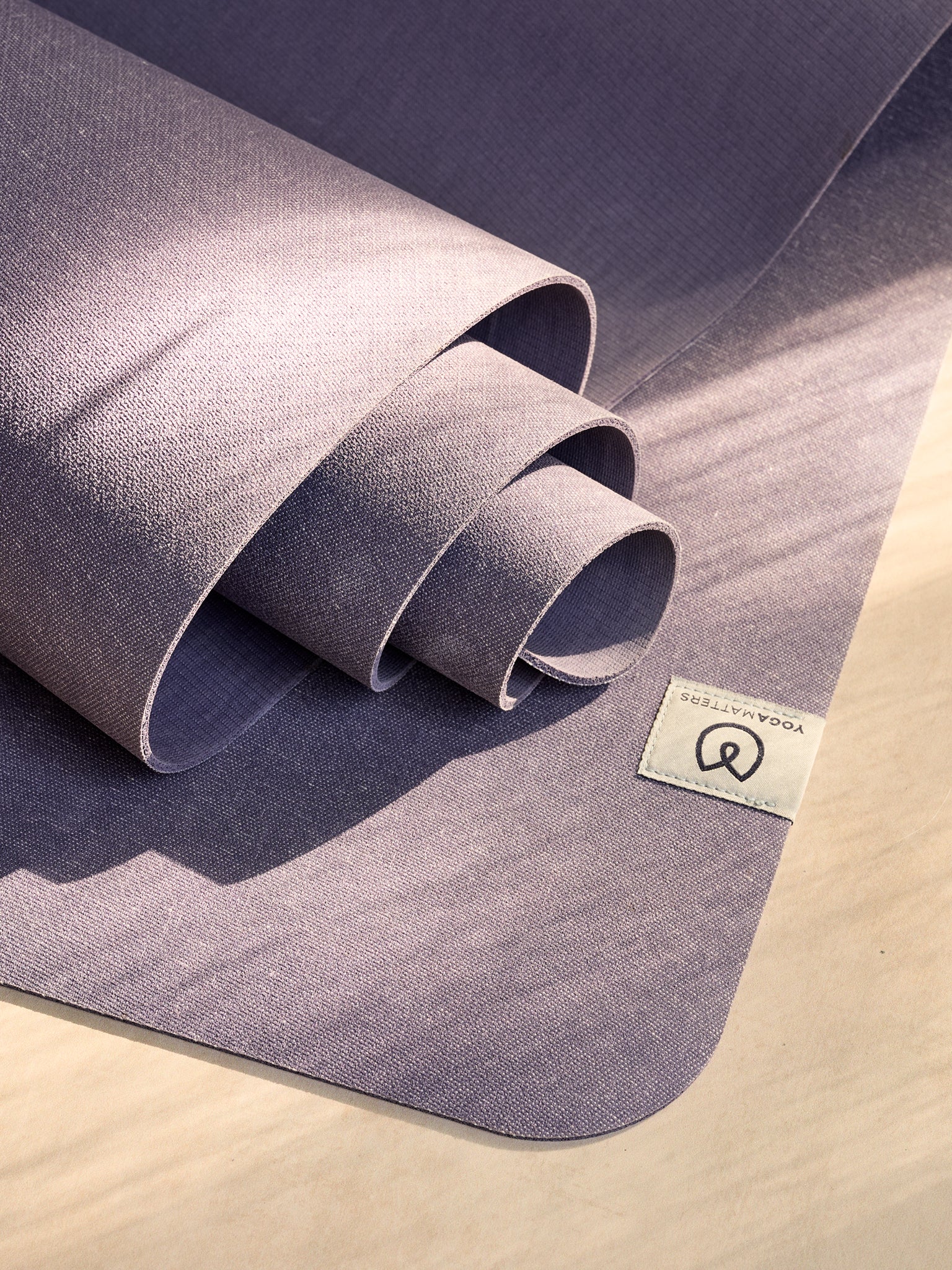 Eco-Friendly Yoga Mat Set of 6 - Non-Slip, Extra Thick & Sustainable for Home, Studio & Travel - Yogamatters Eco Rise Yoga Mats for Hot Yoga, Pilates & Meditation