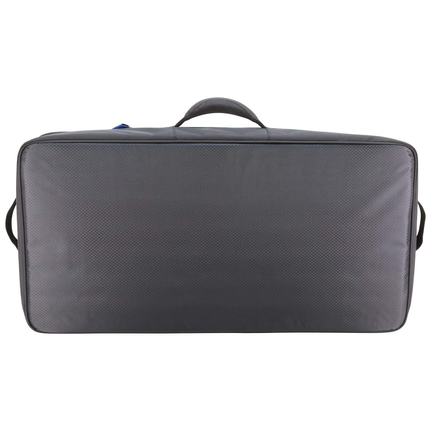 RBXPB-3216 32x16 Inch Professional Pedalboard Gear Case with Soft Cloth & Cable Storage - Perfect for Guitarists, Musicians & Live Performances